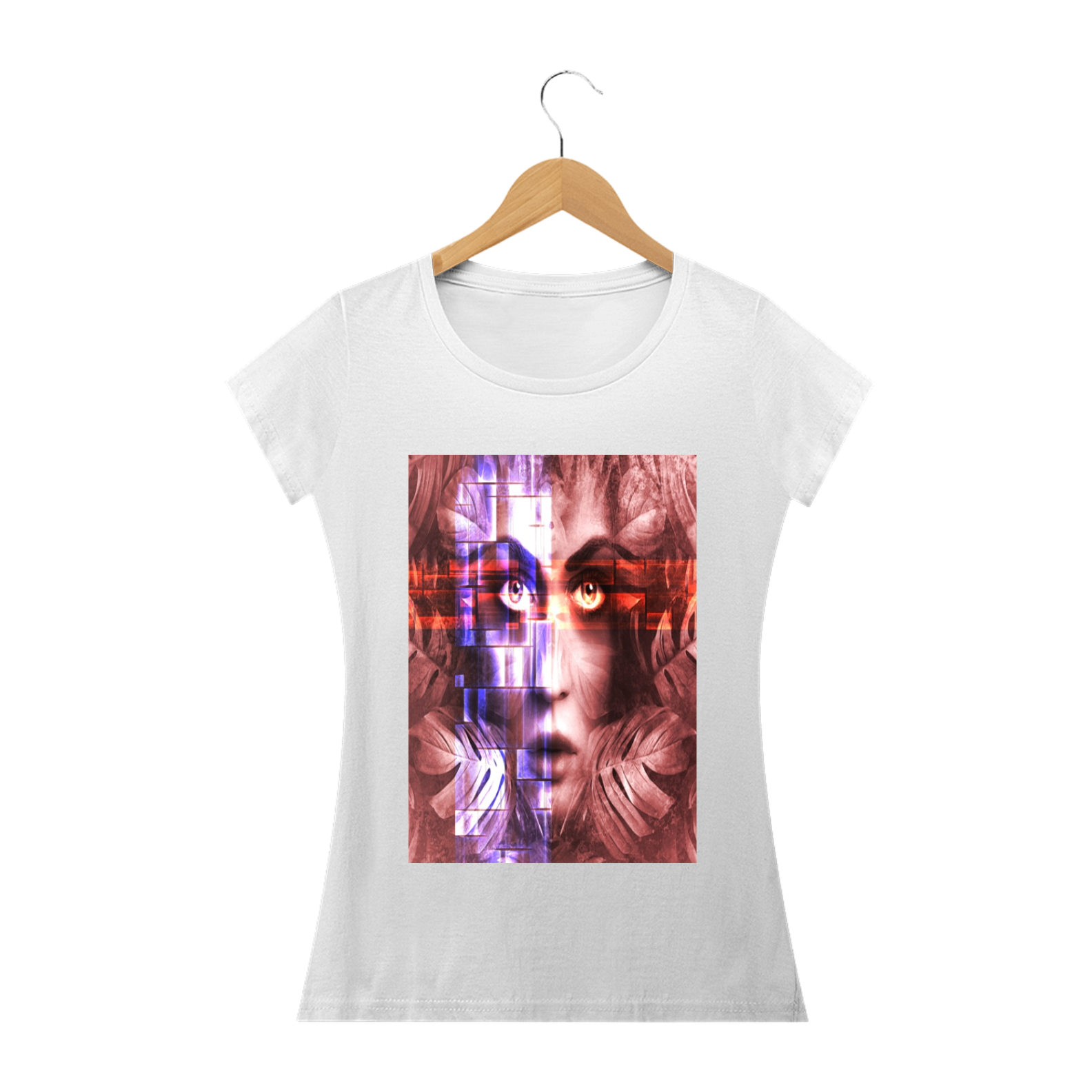 Nome do produto: Baby look Psicodélica