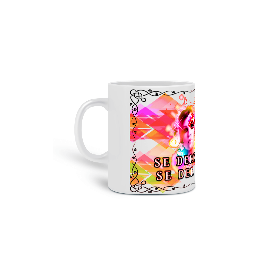 Nome do produto: Caneca Se derrame, se der ame