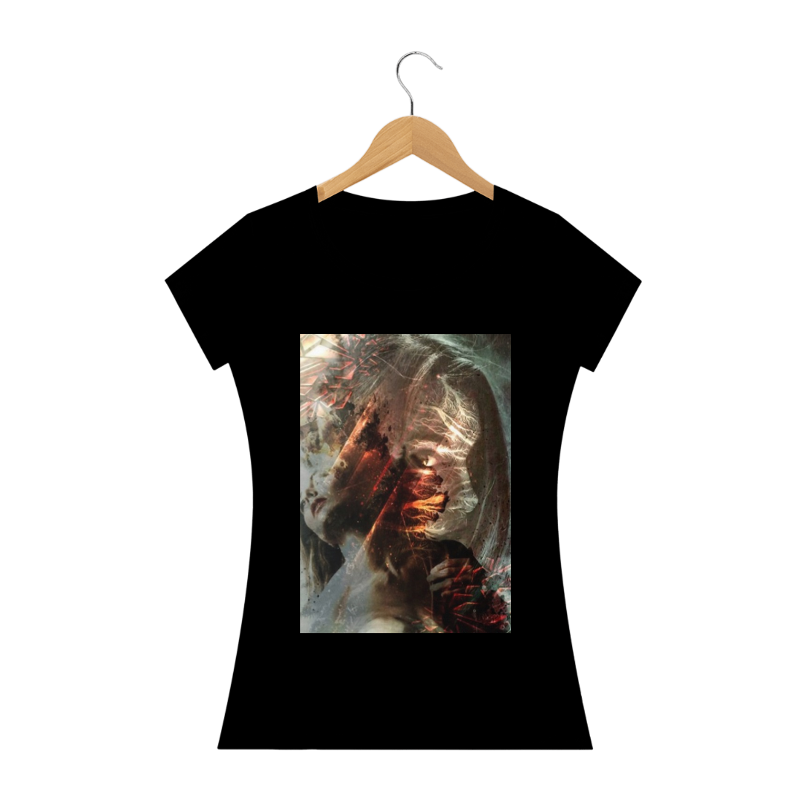 Nome do produto: Baby look Olhares