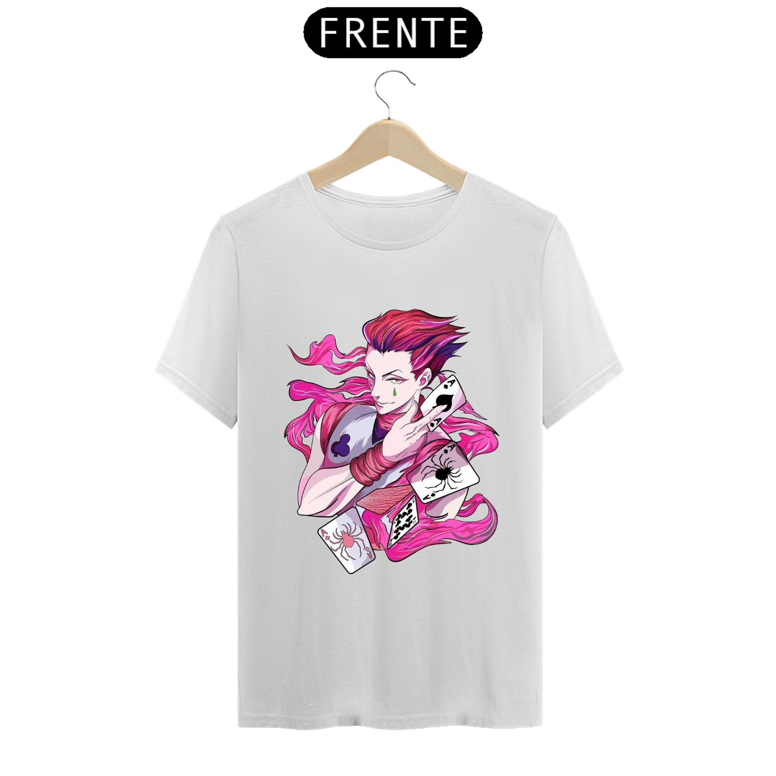 Nome do produto: Camisa HxH Hisoka