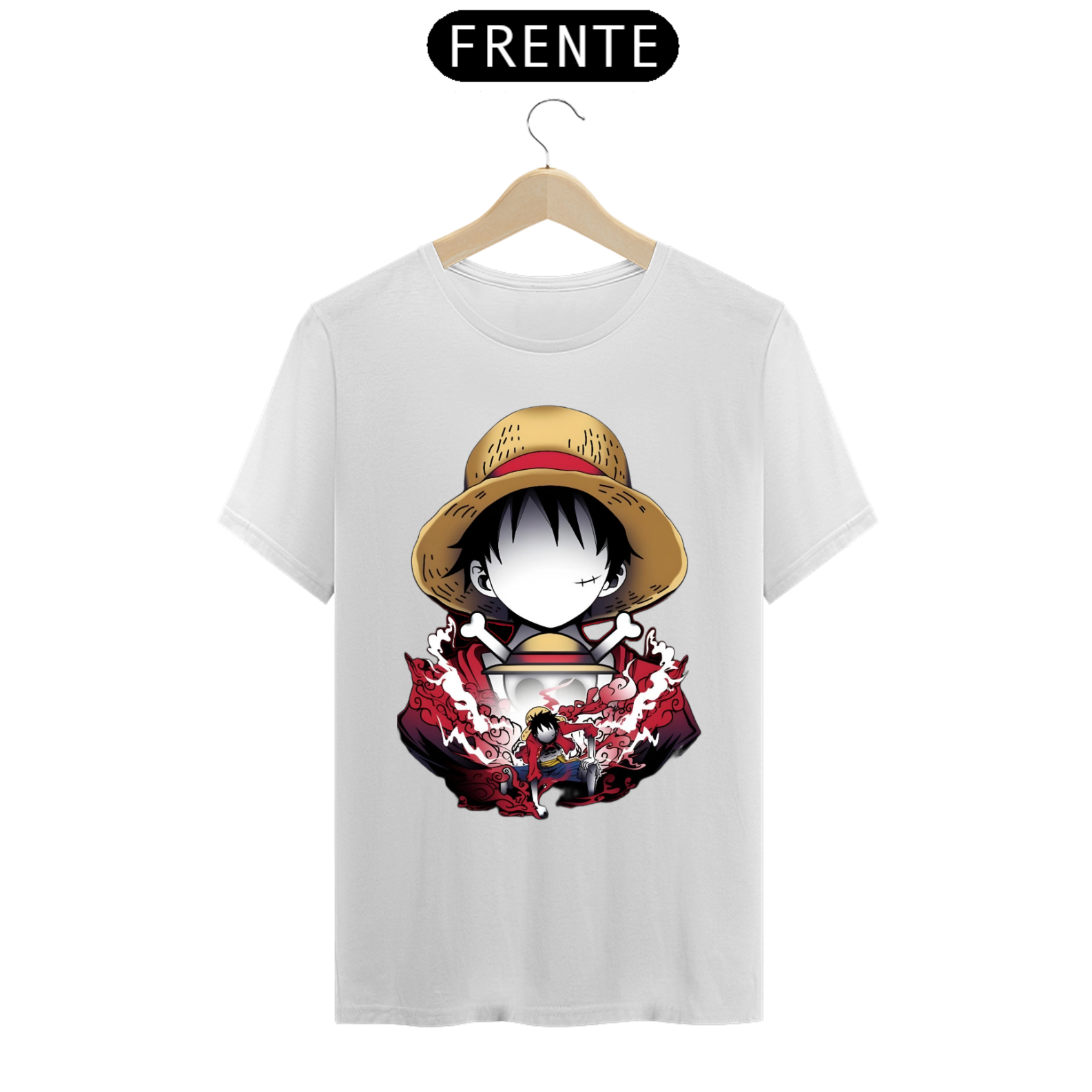 Nome do produto: Camisa One piece Monkey D. Luffy