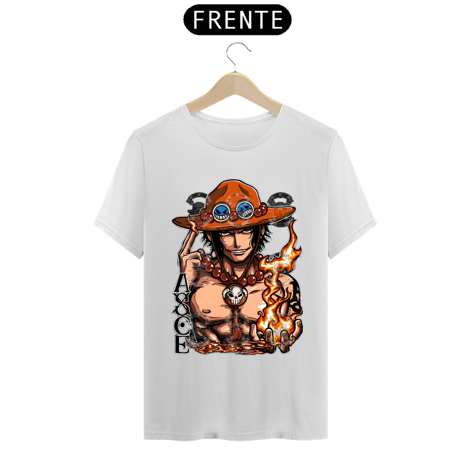 Nome do produto: Camisa Onie Piece Ace