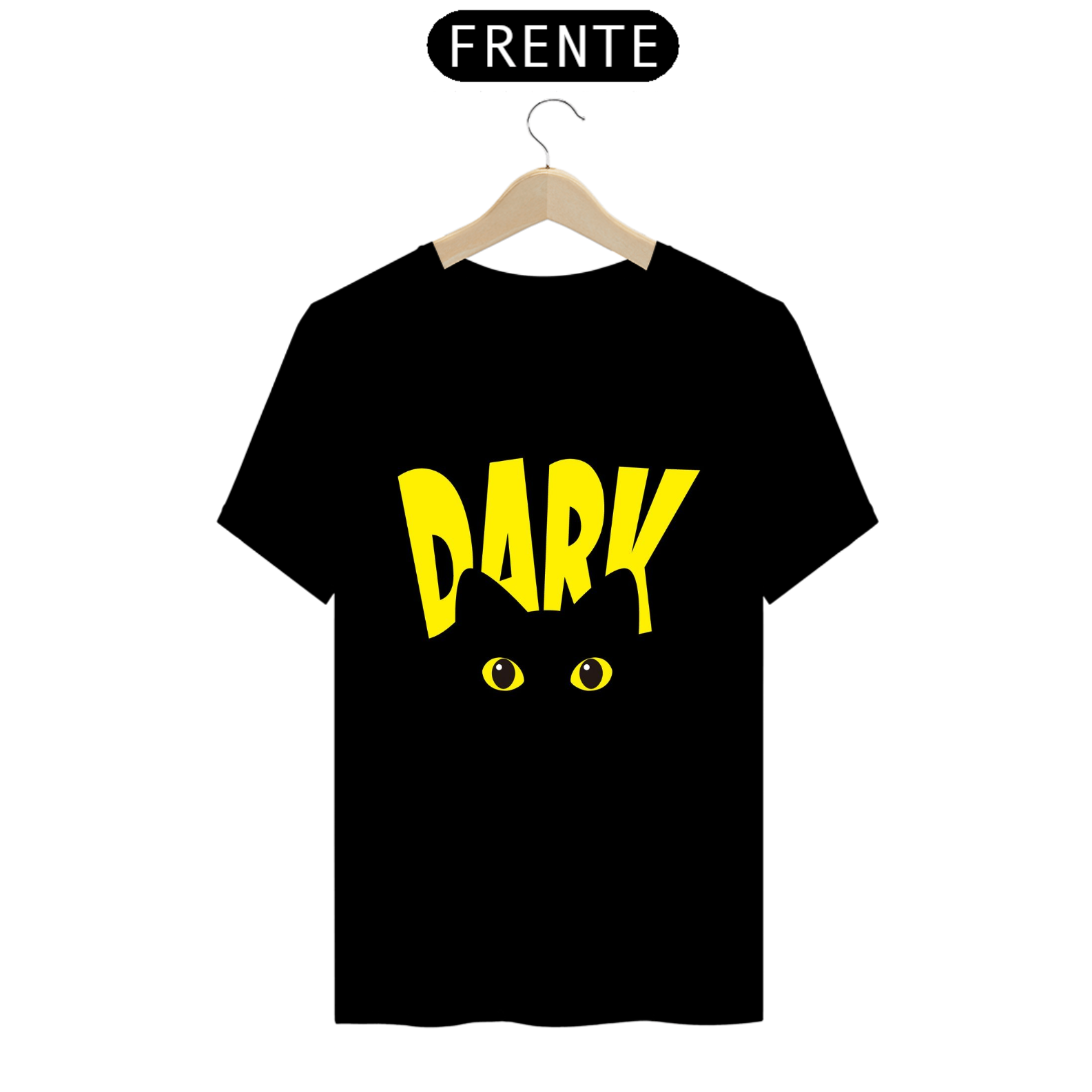Nome do produto: Camisa Gato Dark