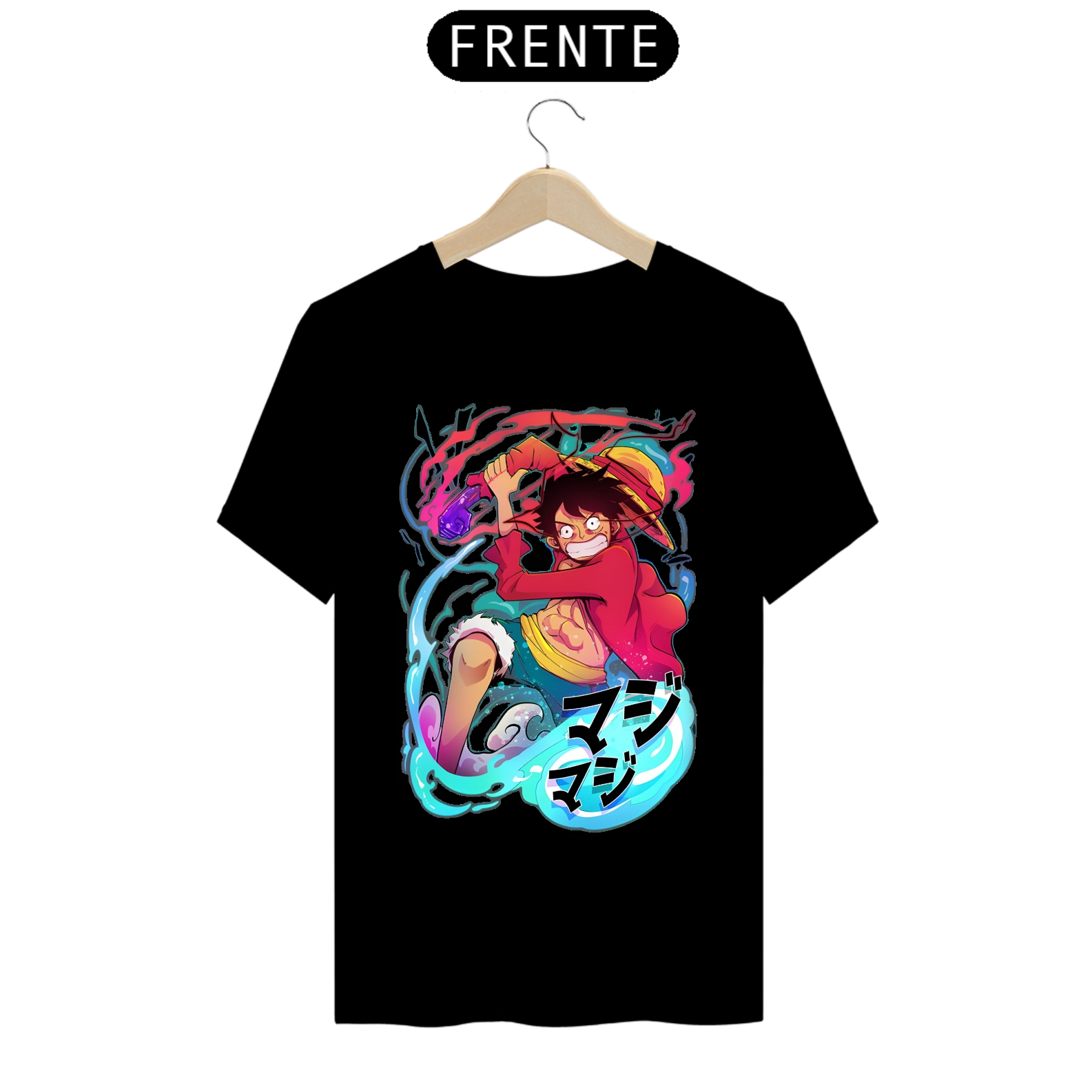 Nome do produto: Camisa One Piece Monkey D. Luffy