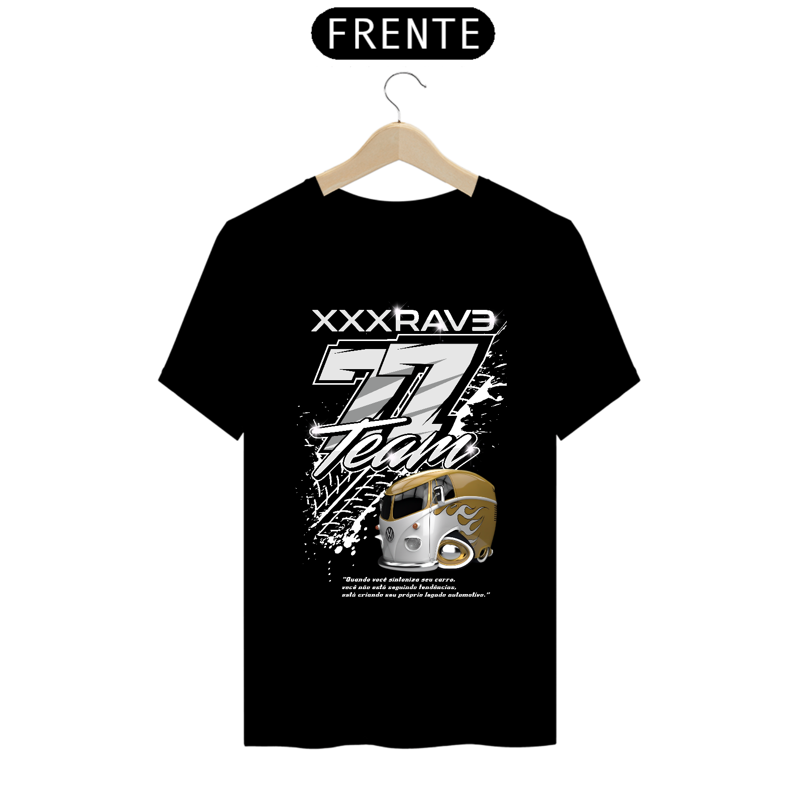 Nome do produto: Camiseta Tunning Kombi Retrô
