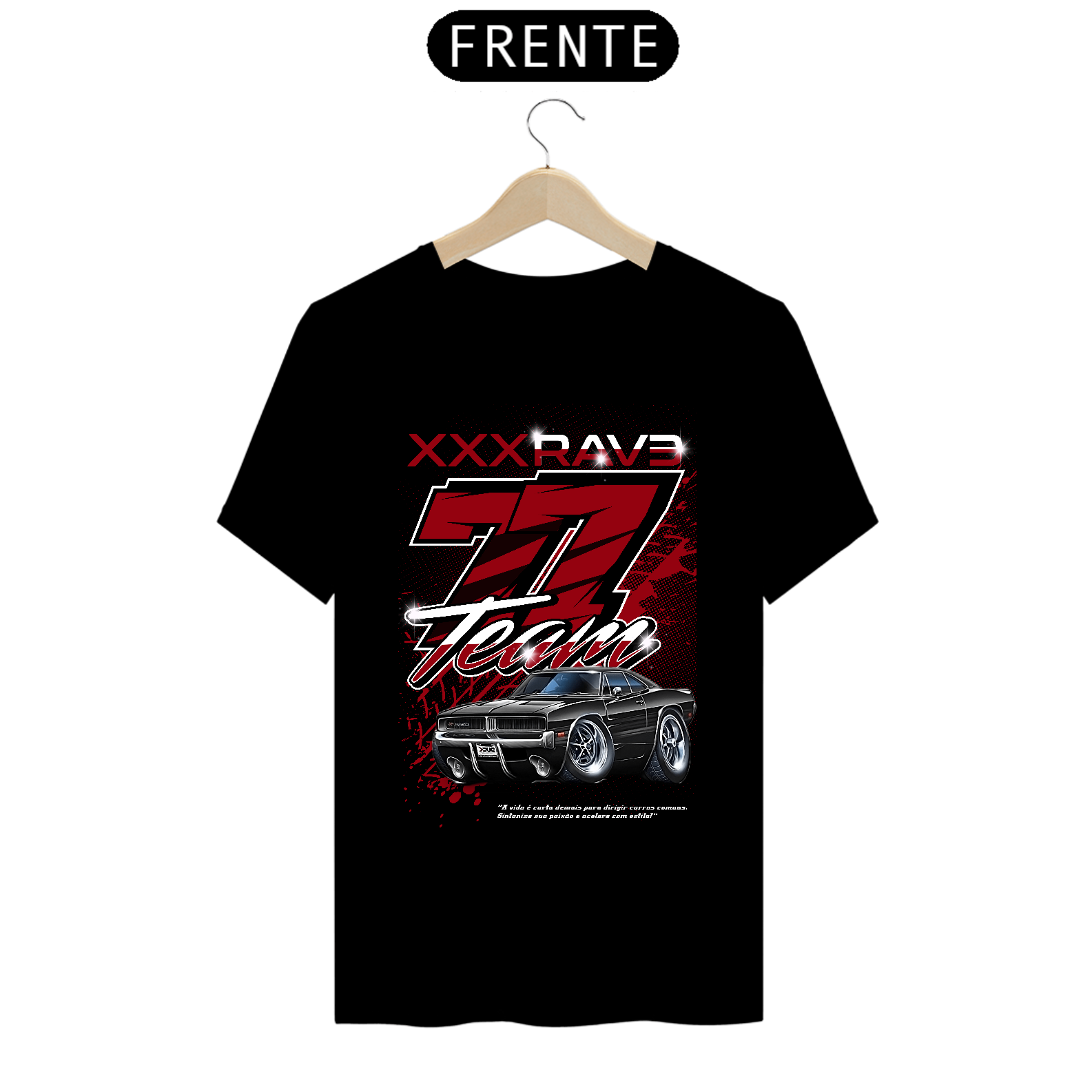 Nome do produto: Camiseta Tunning Cabuloso Vermelho