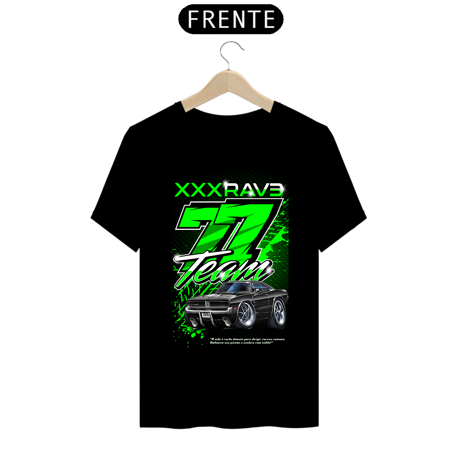 Nome do produto: Camiseta Tunning Cabuloso Verde
