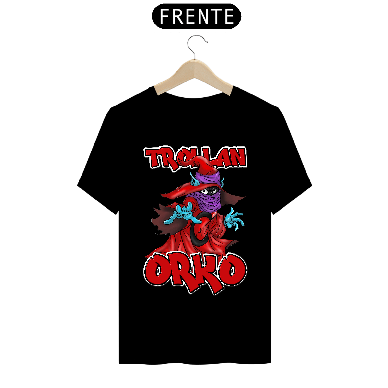 Nome do produto: Camiseta Retrô Trollan Orko