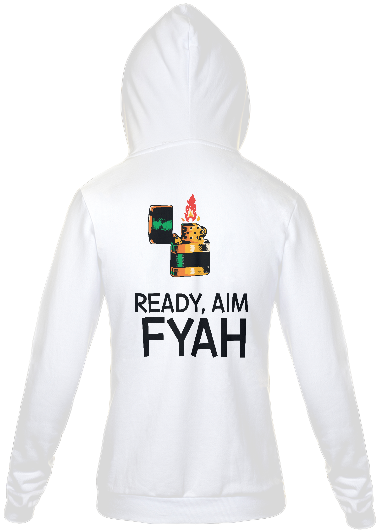 Nome do produto: CASACO COM CAPUZ READY,AIM,FYAH