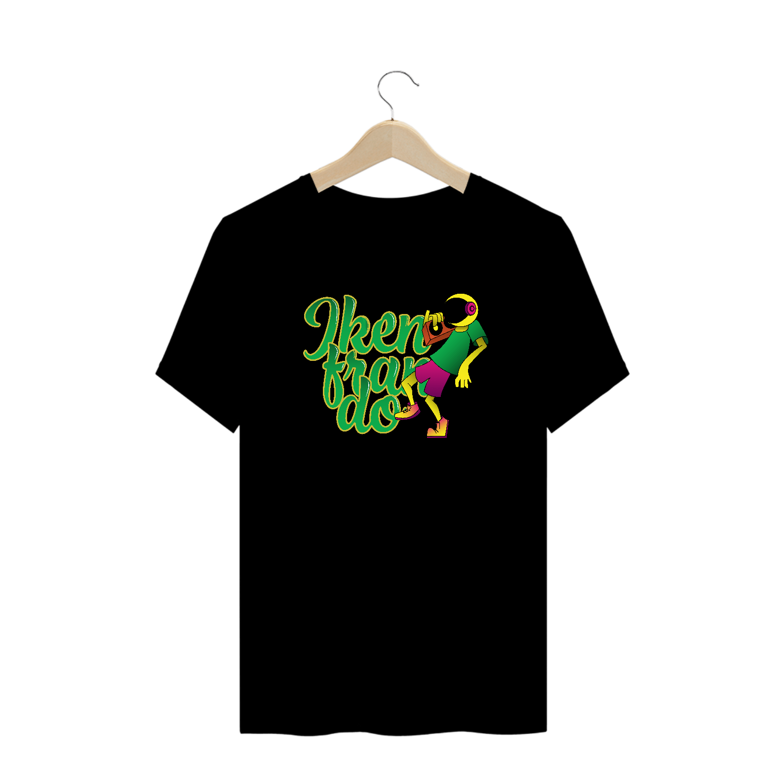 Nome do produto: CAMISA PLUS SIZE IKENFRANDO VIBE