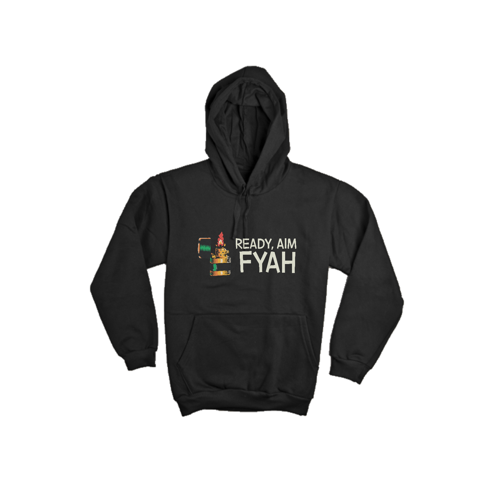 Nome do produto: MOLETON COM CAPUZ READY,AIM,FYAH