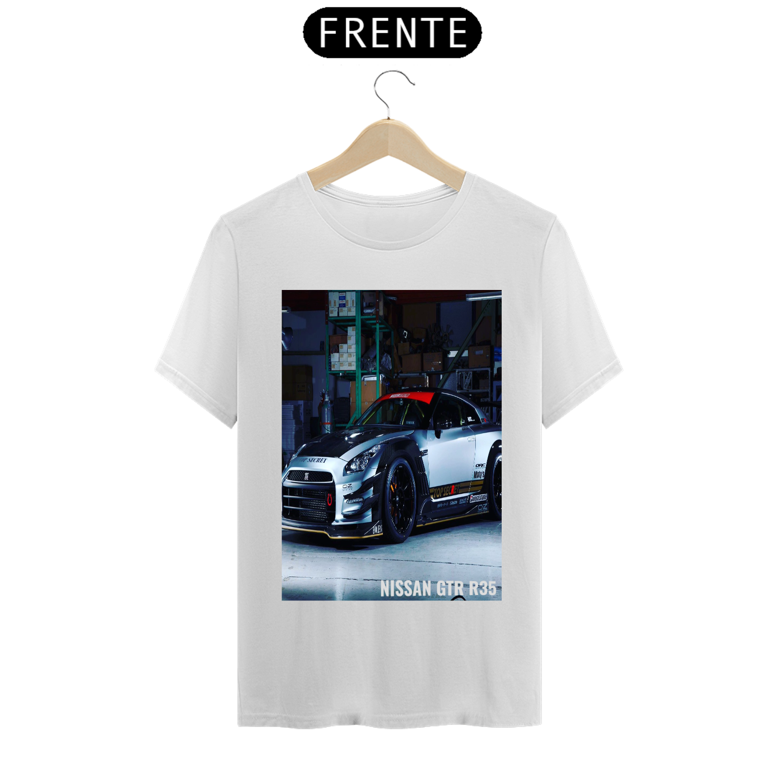 Nome do produto: Camiseta GTR R35