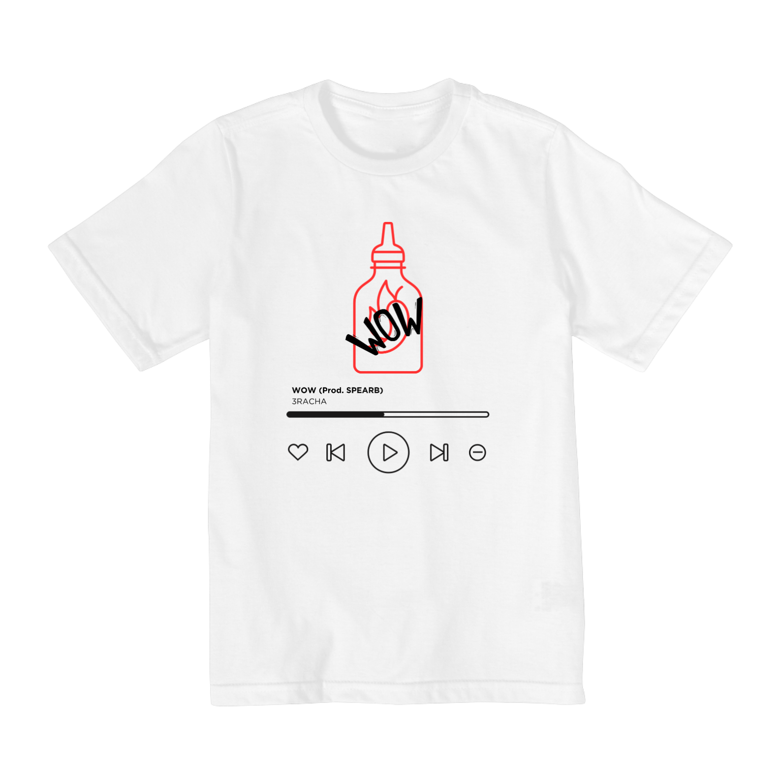 Nome do produto: Camiseta Teens - WOW by 3RACHA - Stray Kids