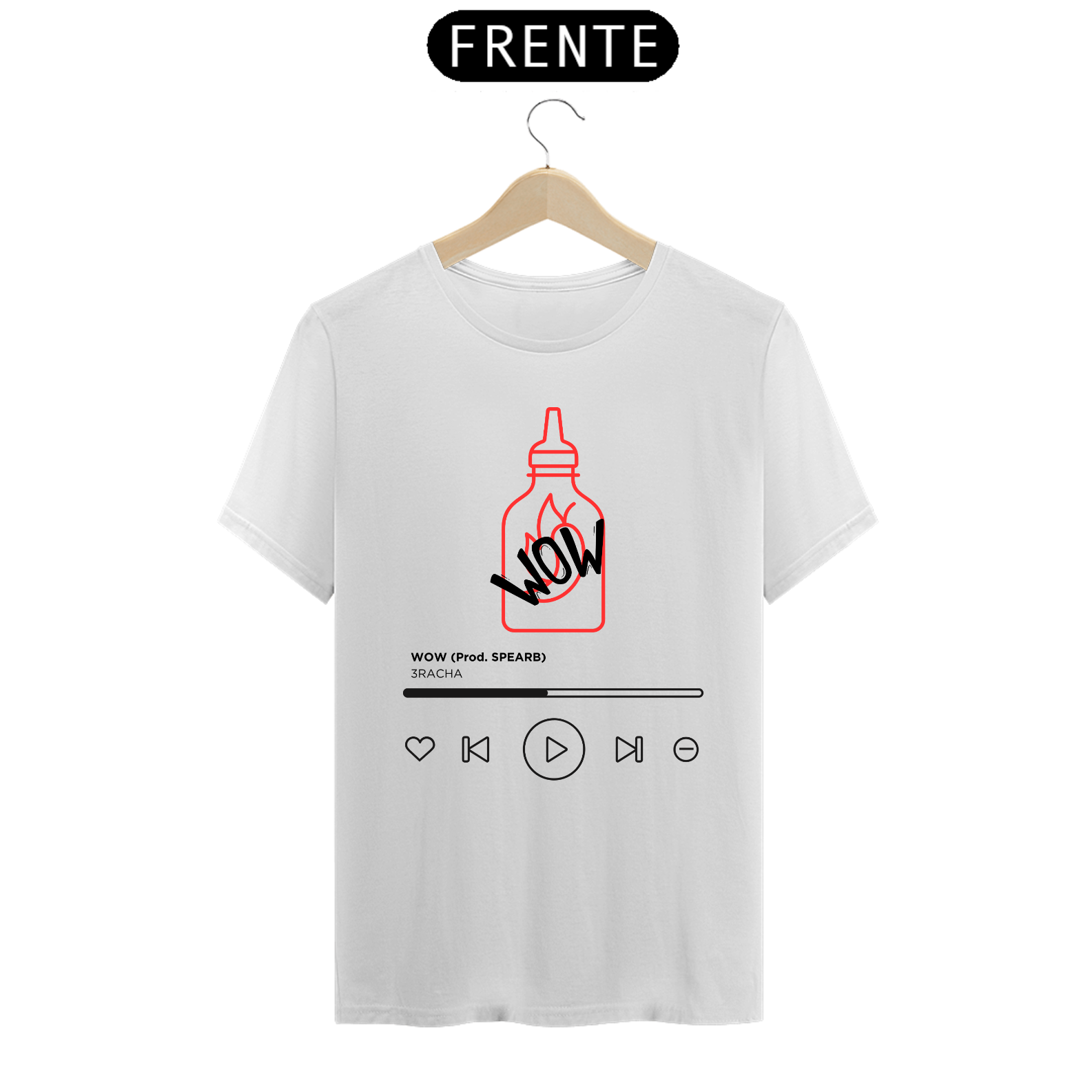 Nome do produto: Camiseta Masculina - WOW by 3RACHA - Stray Kids