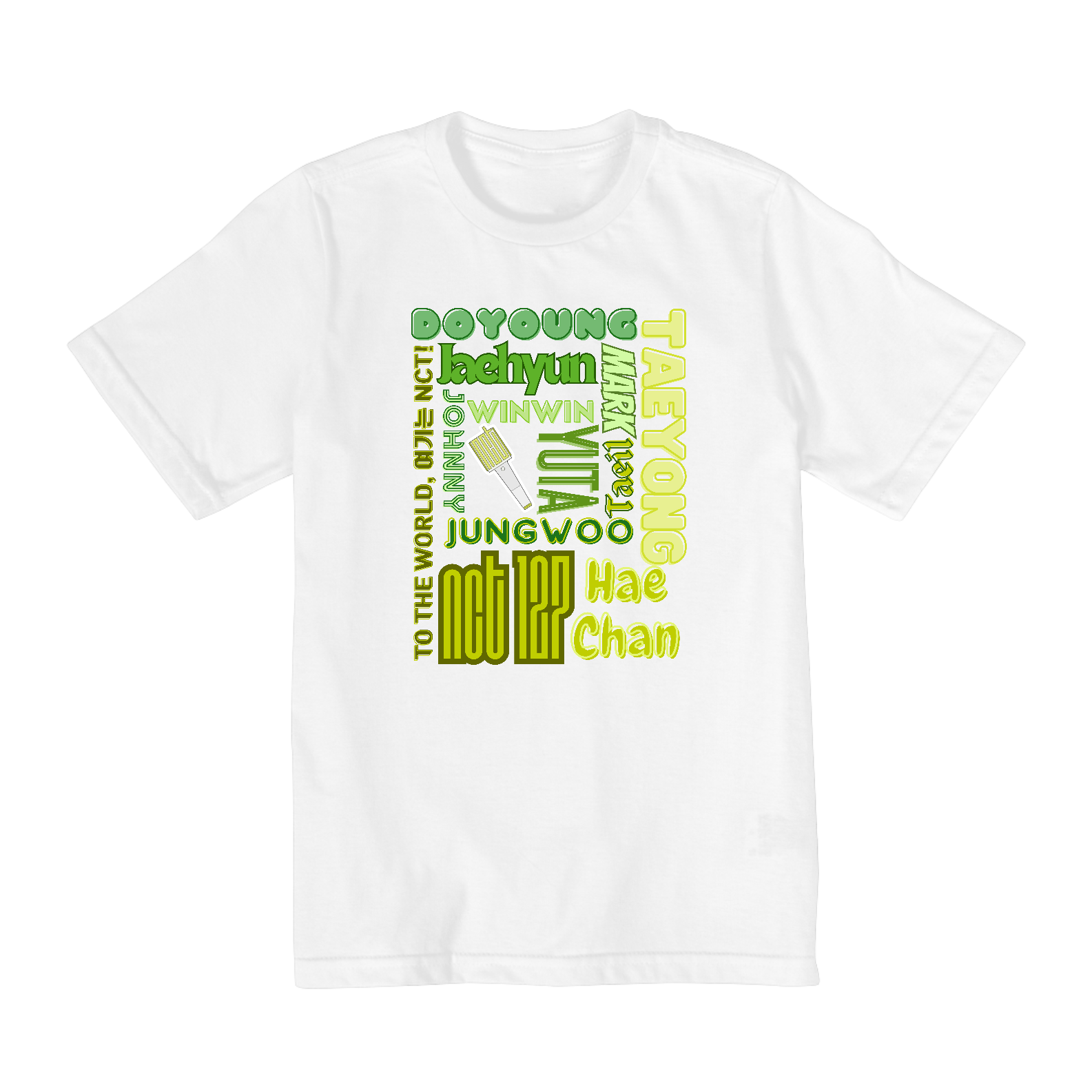 Nome do produto: Camiseta Kids - Membros NCT 127