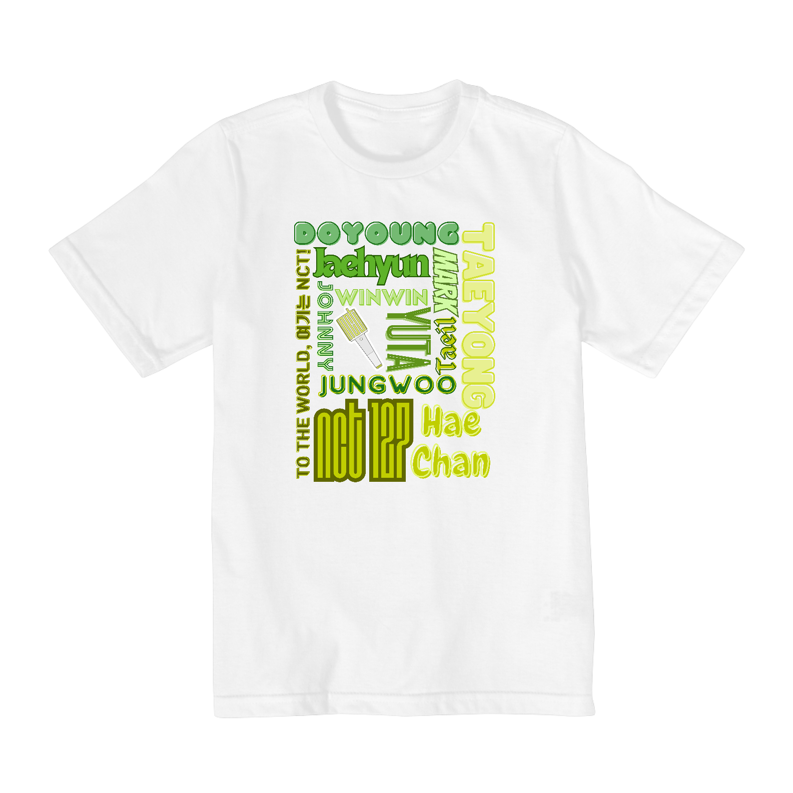 Nome do produto: Camiseta Teens - Membros NCT 127