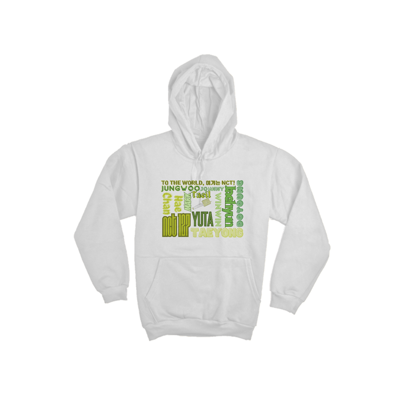 Nome do produto: Moletom Canguru - Membros NCT 127