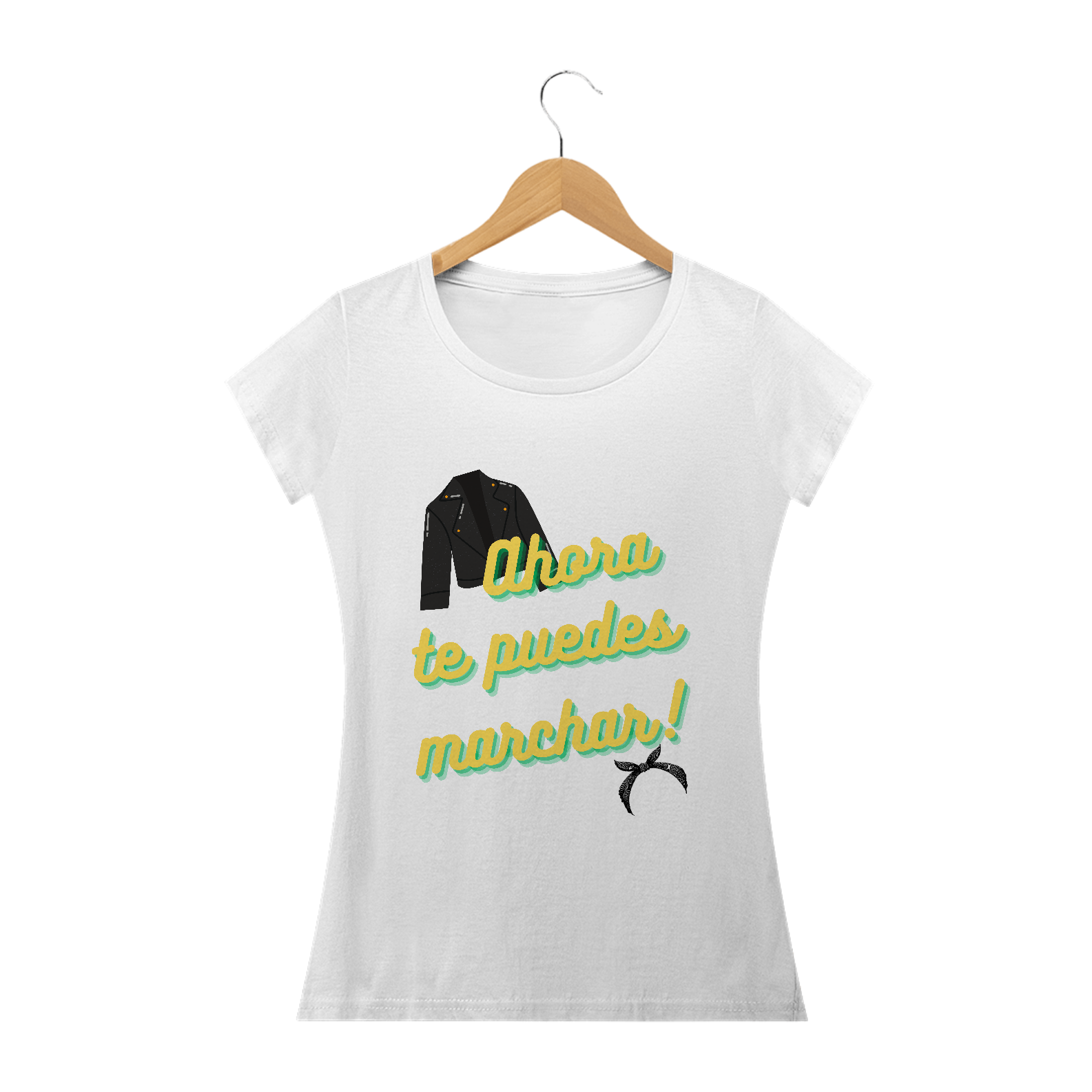 Nome do produto: Camiseta Babylook - Ahora te Puedes Marchar - Super Junior