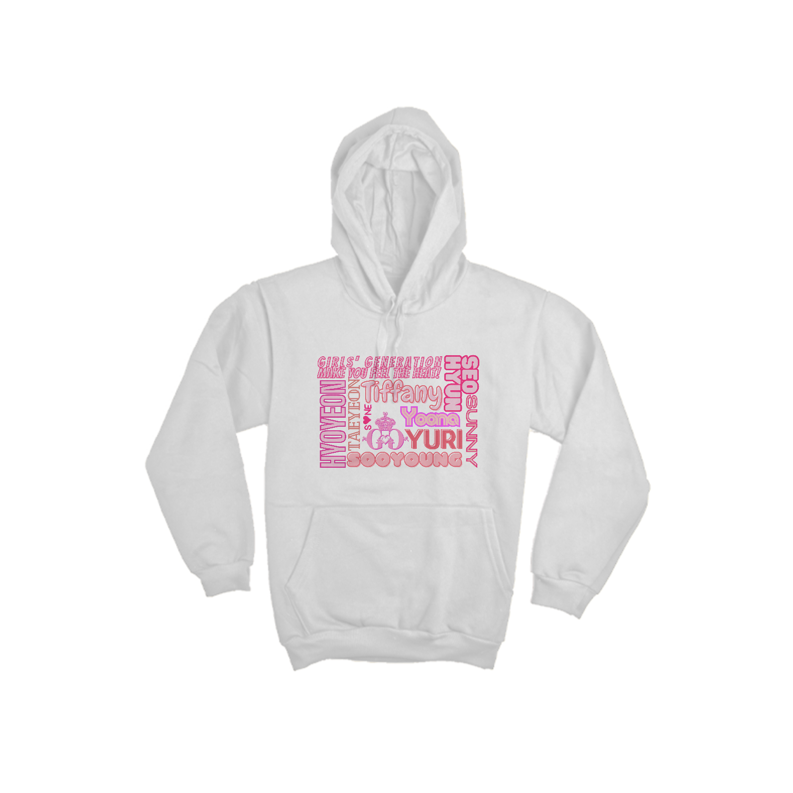 Nome do produto: Moletom Canguru - Membros Girls\' Generation