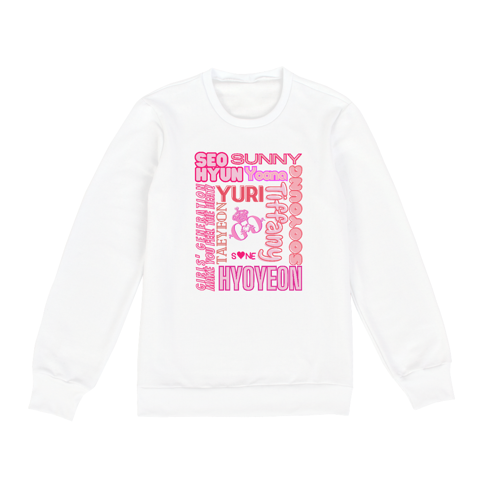 Nome do produto: Moletom Fechado - Membros Girls\' Generation