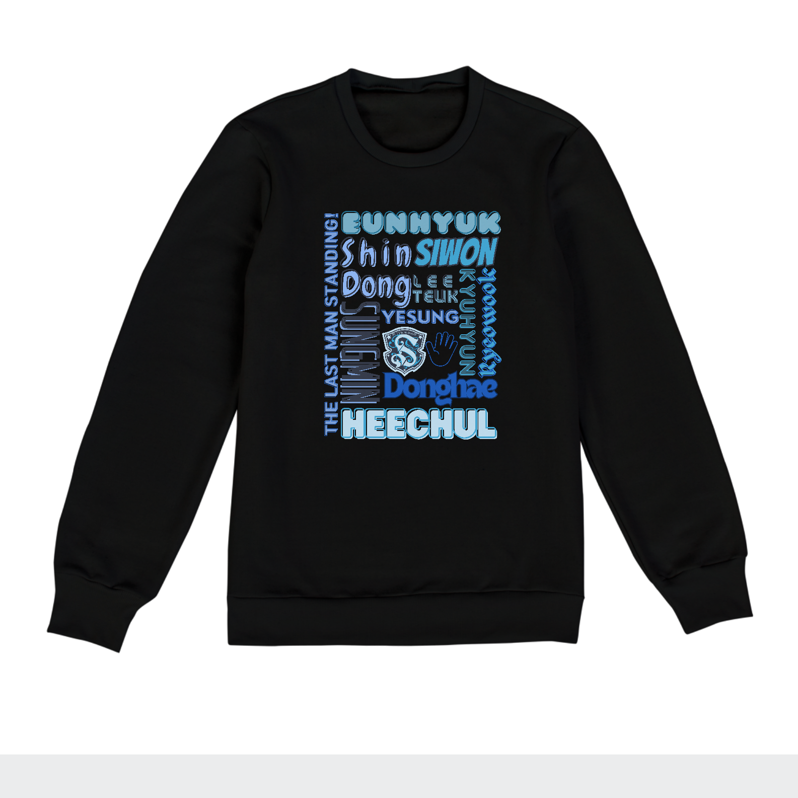 Nome do produto: Moletom Fechado - Membros Super Junior