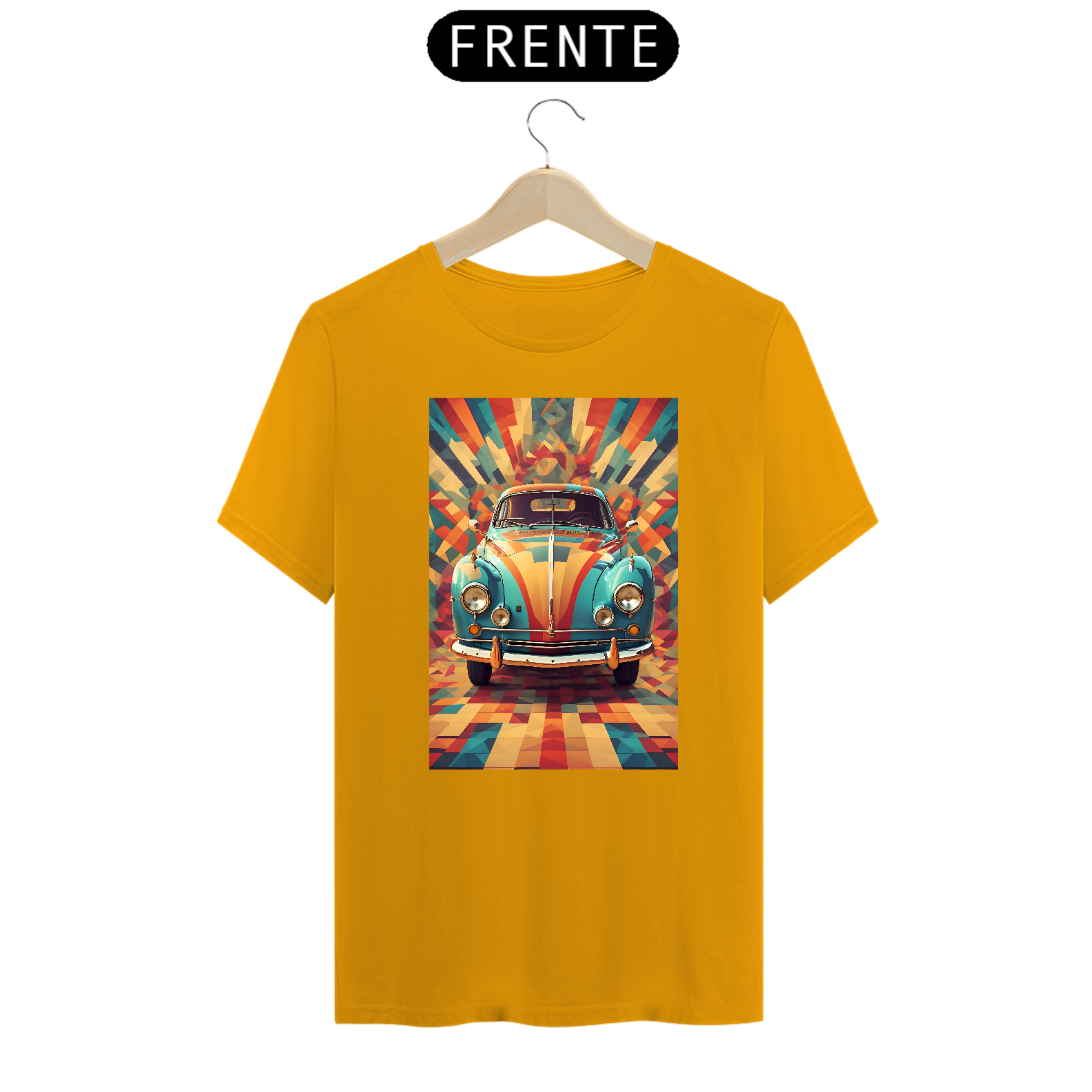 Nome do produto: Camiseta Fusca colorido