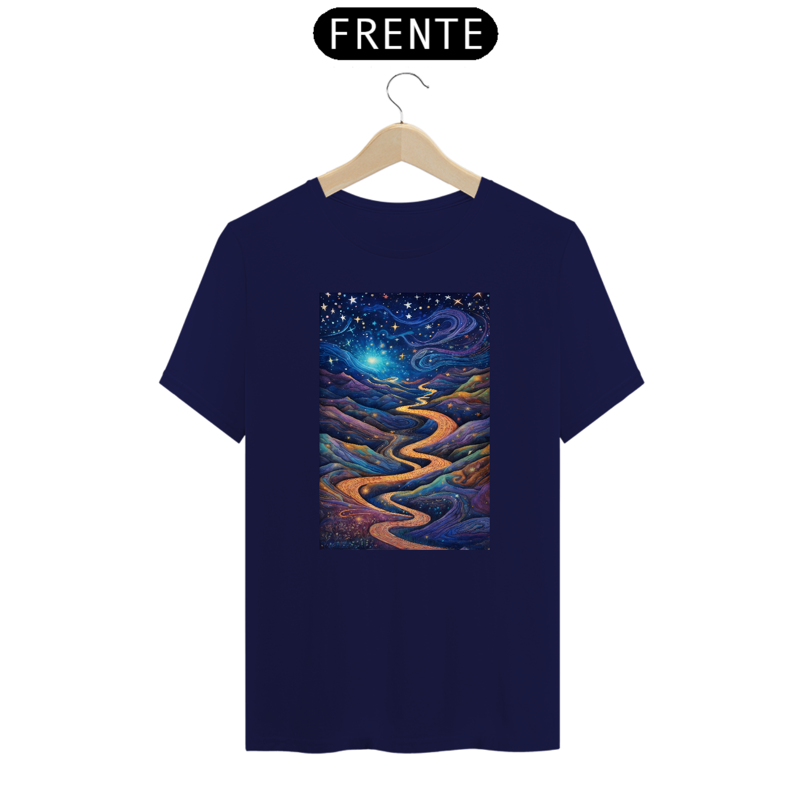 Nome do produto: Camiseta caminho noturno