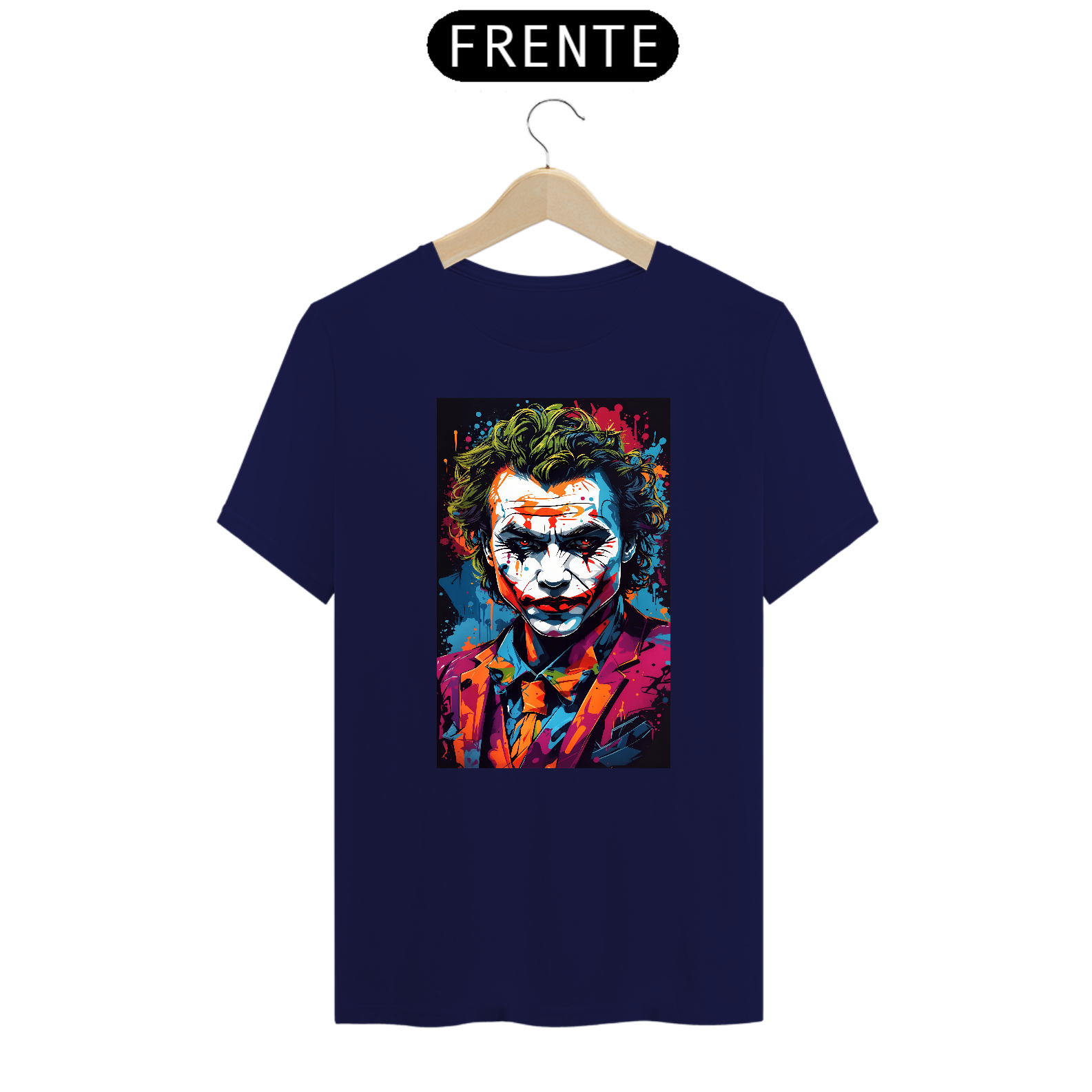 Nome do produto: Camiseta Coringa full