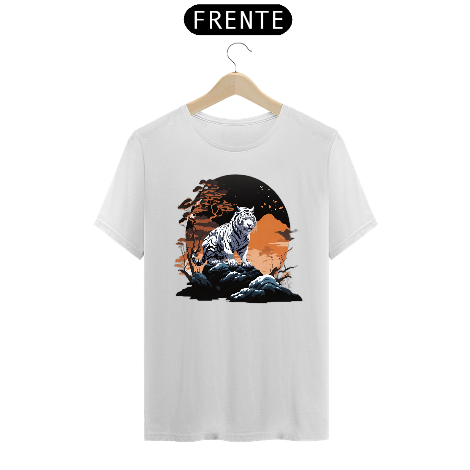 Nome do produto: Camiseta Tigre siberiano
