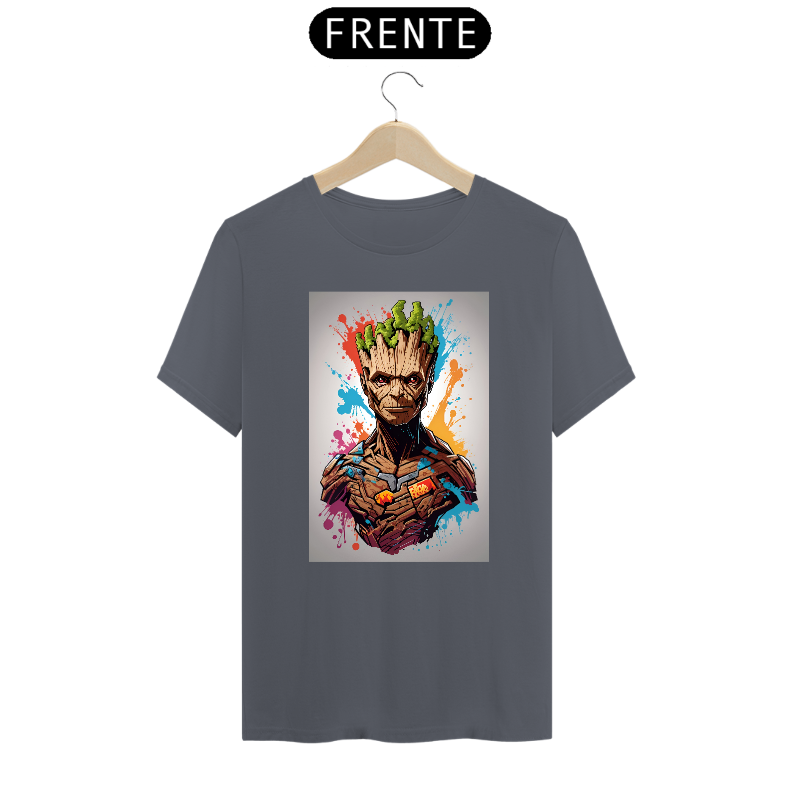 Nome do produto: Camiseta Groot colorido 2