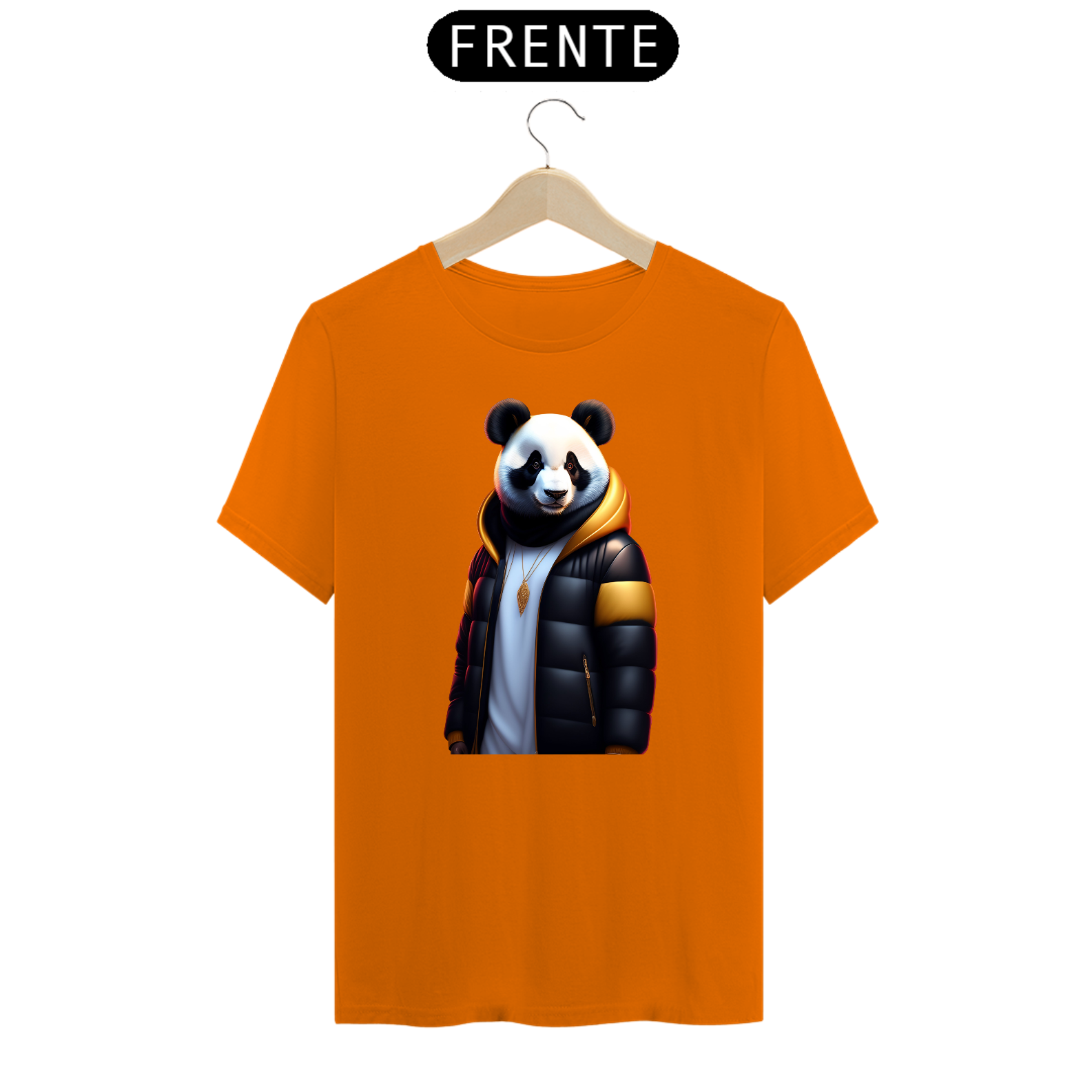 Nome do produto: Camiseta Panda 3D