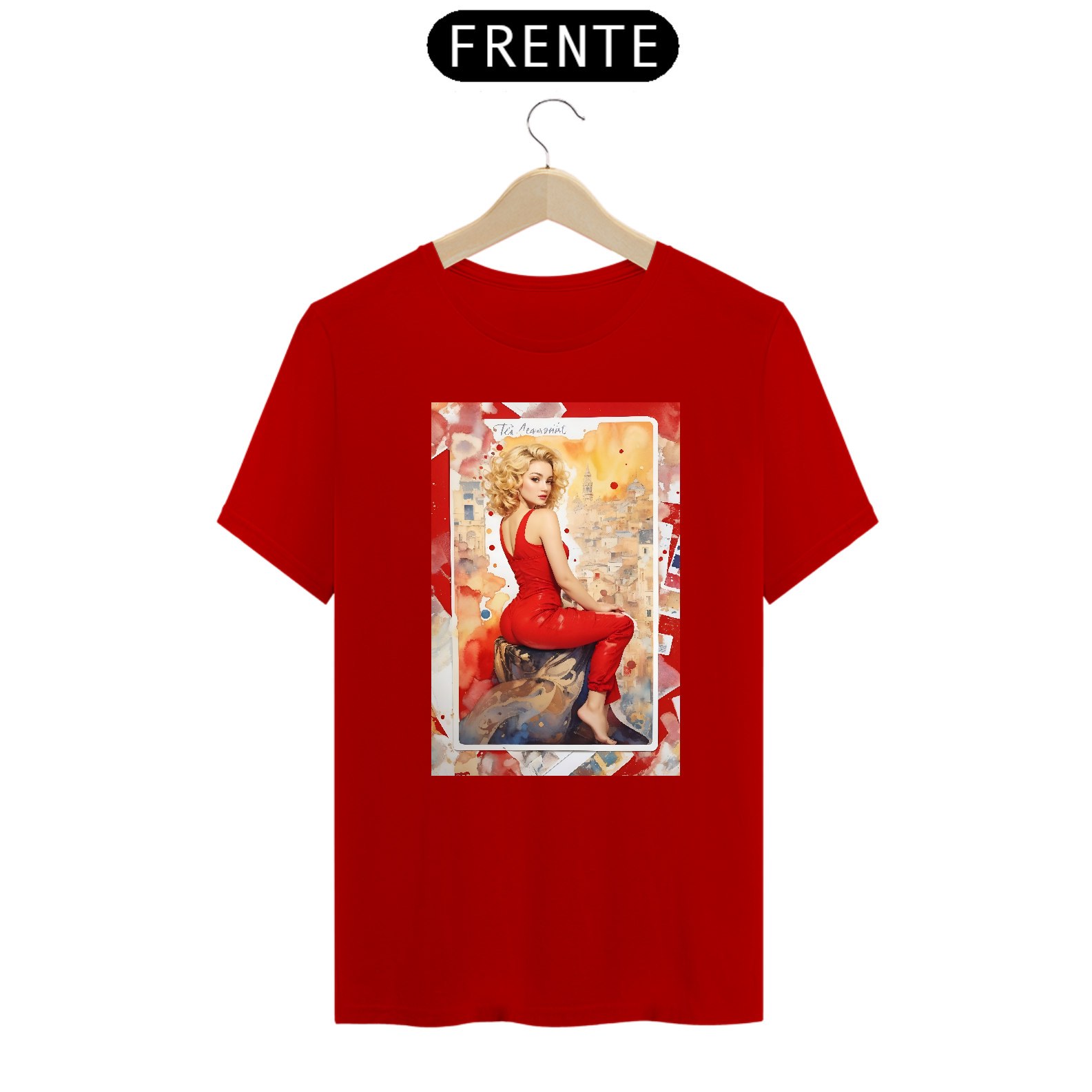 Nome do produto: Camiseta mulher no postal