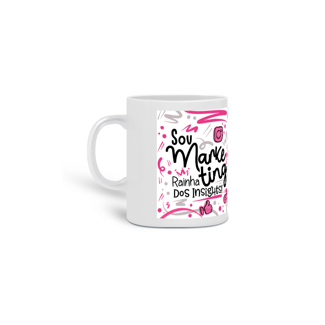 Nome do produto: Caneca Eu Sou Marketing