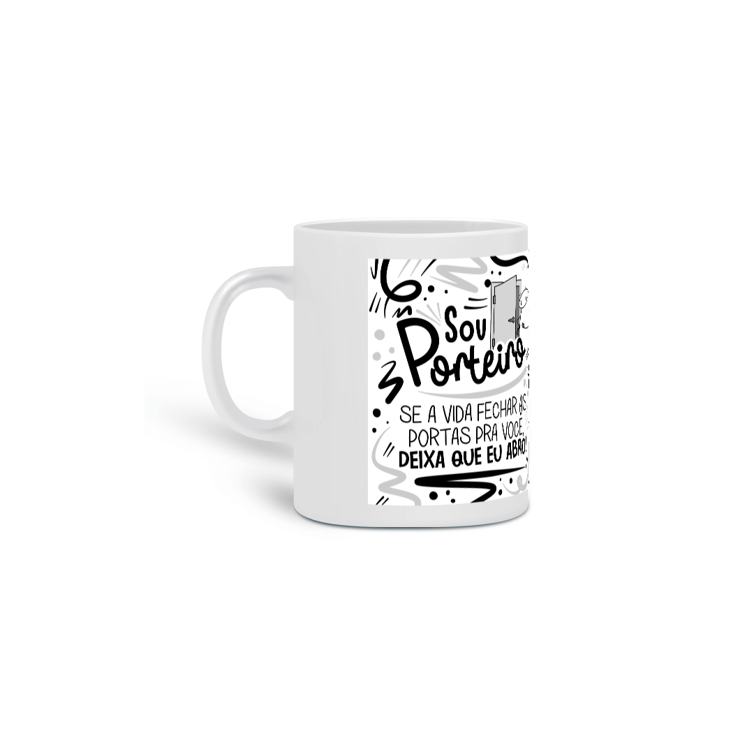 Nome do produto: Caneca Sou Porteiro