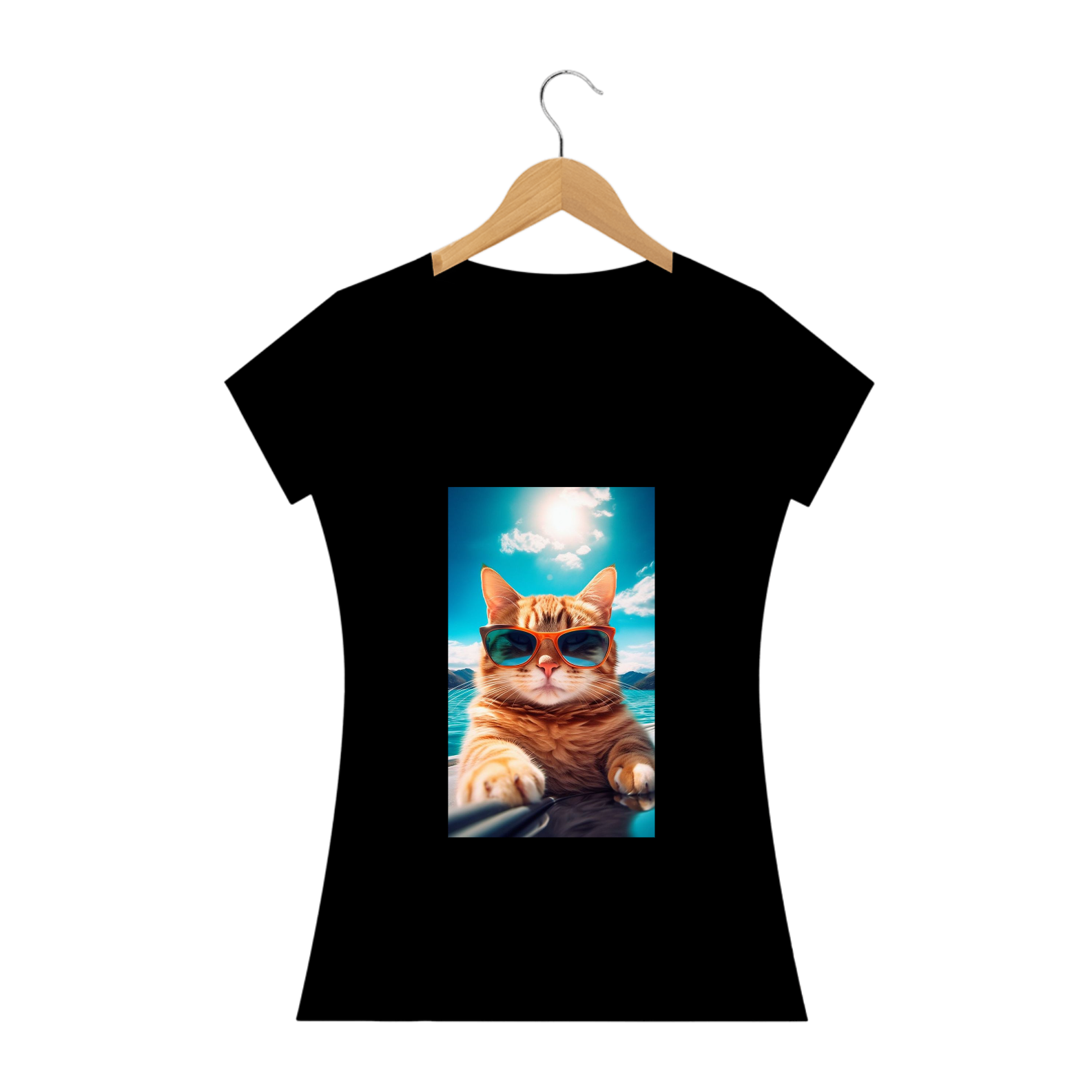 Nome do produto: Gato com Óculos Escuros