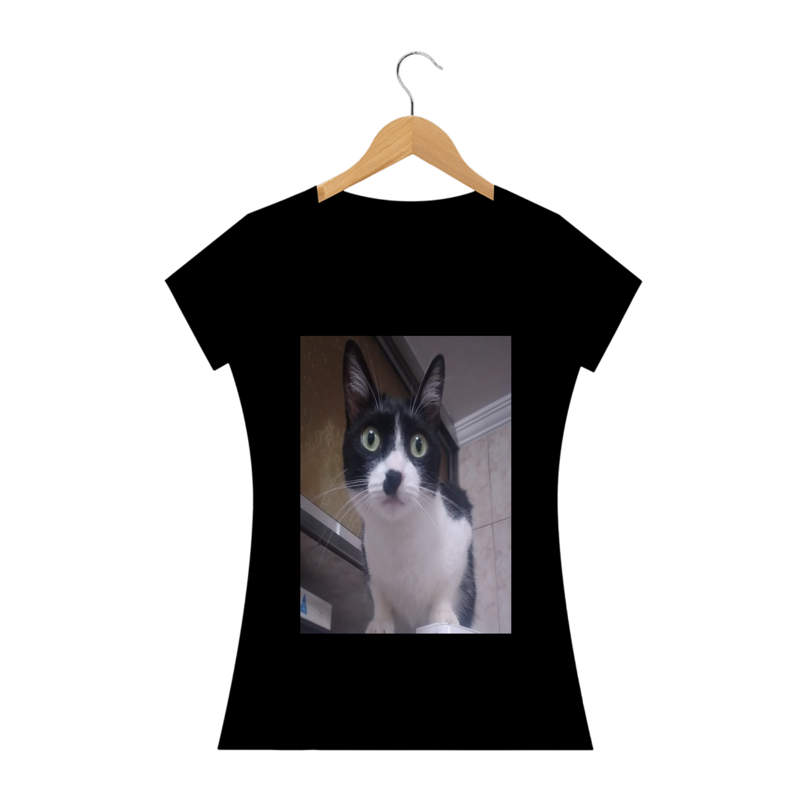 Nome do produto: Camisetas Feminina  Personalizada Faísca