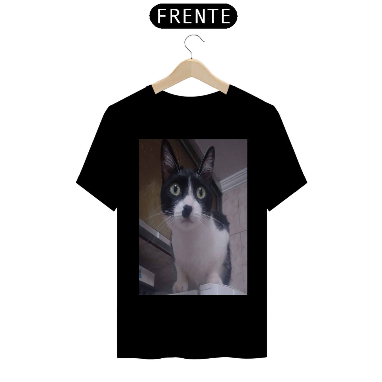 Nome do produto: Camiseta Masculina Personalizada Faísca