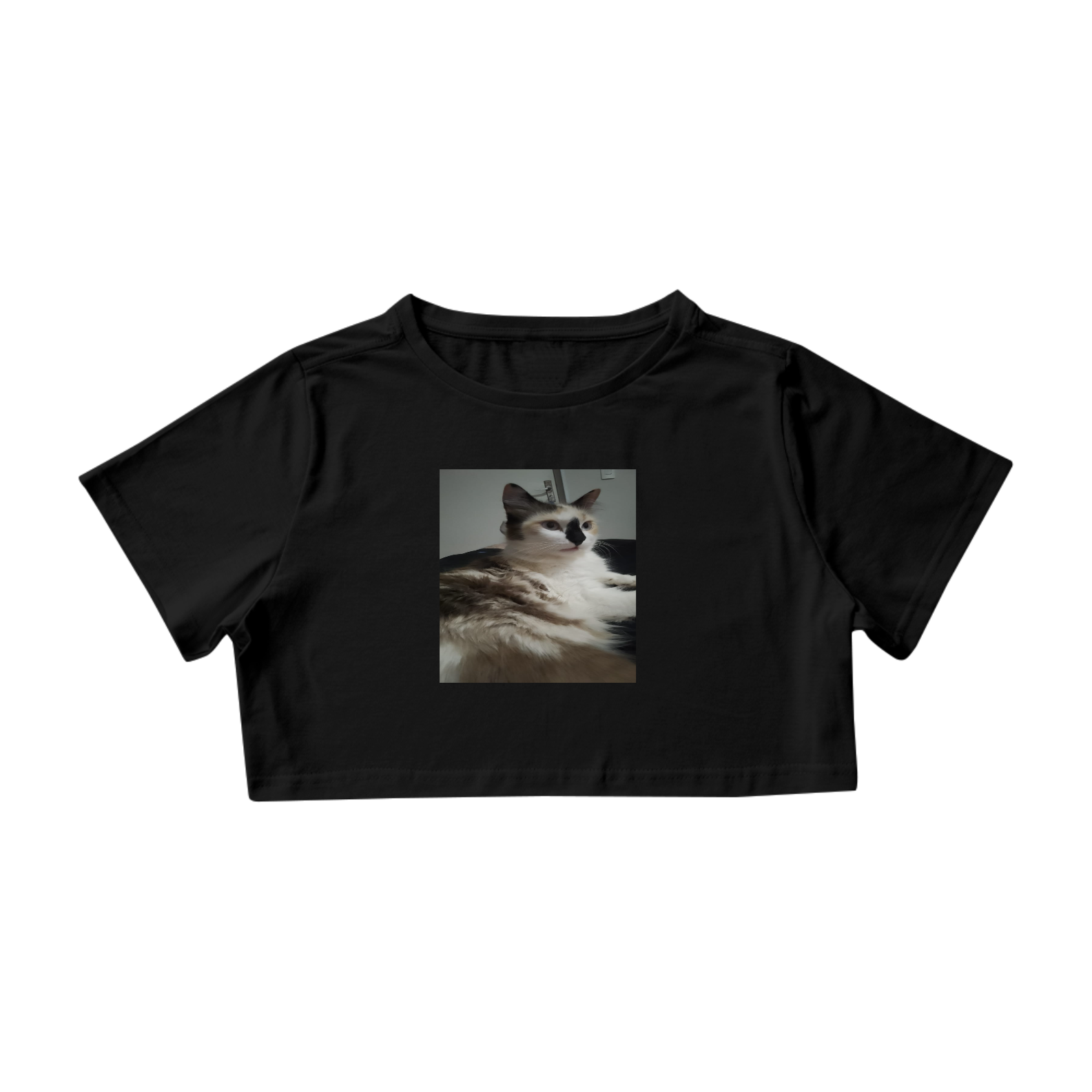 Nome do produto: Camiseta Cropped Dorinha