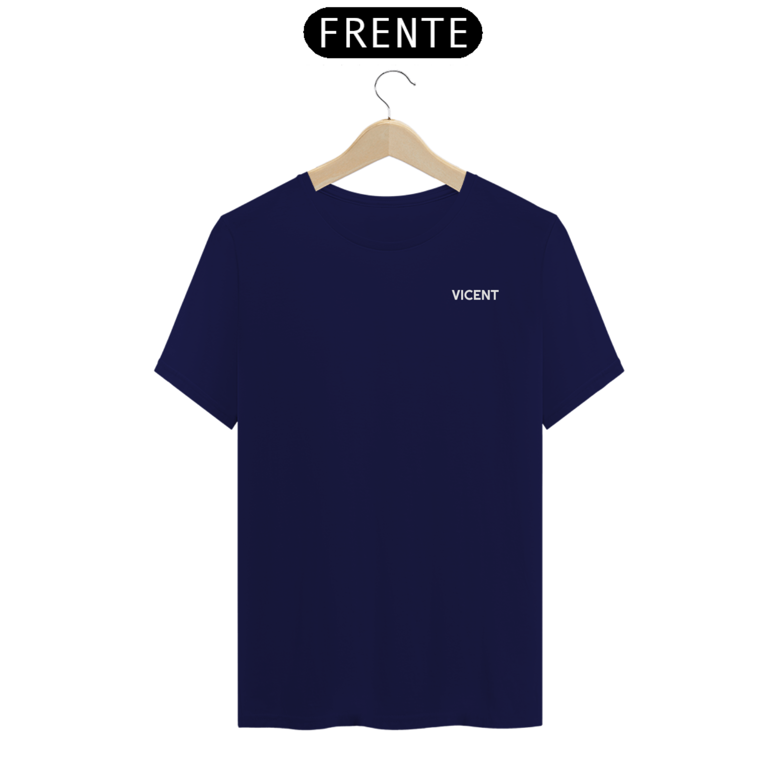 Nome do produto: Camiseta Vicent Classic - Azul Marinho