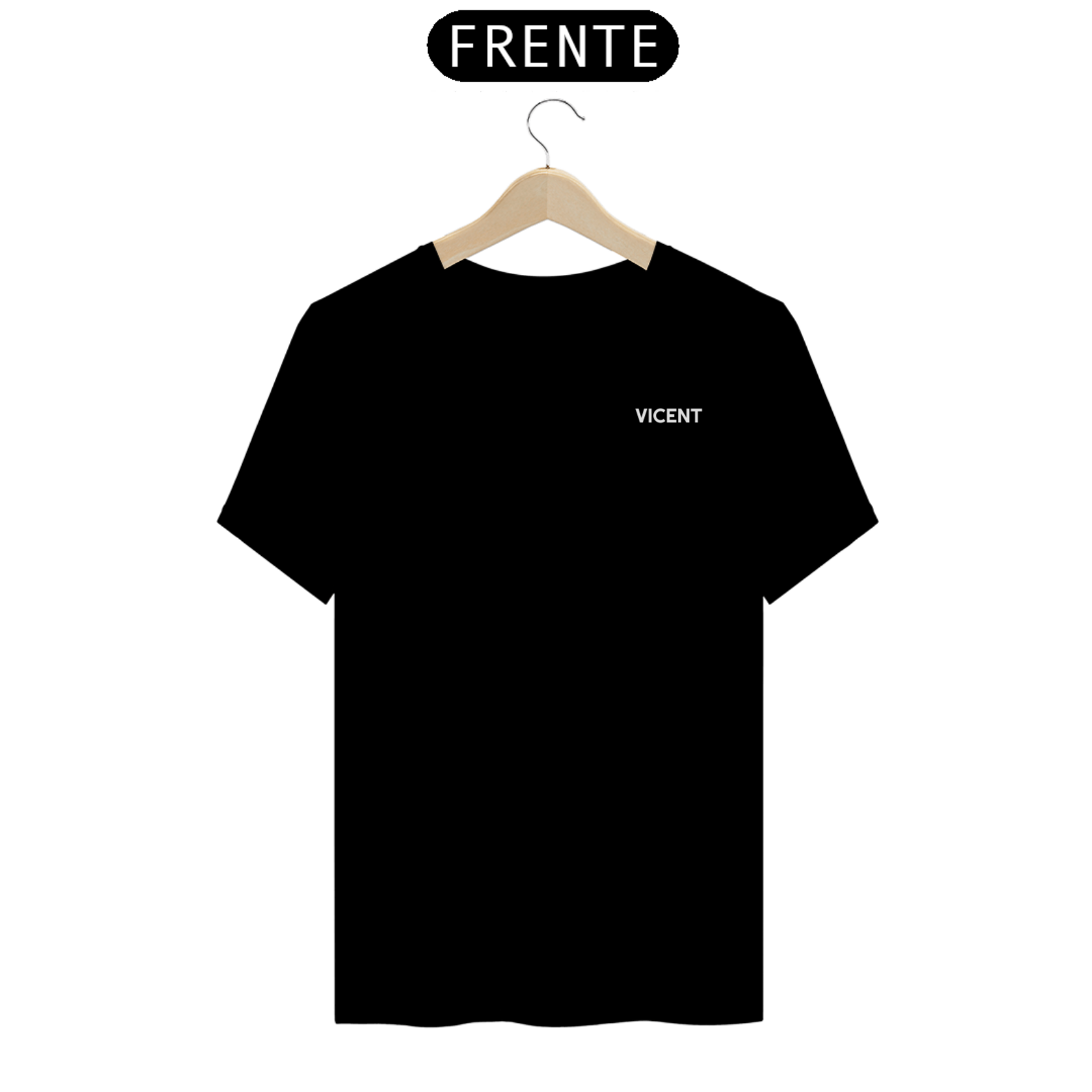 Nome do produto: Camisa Vicent Classic - Preta