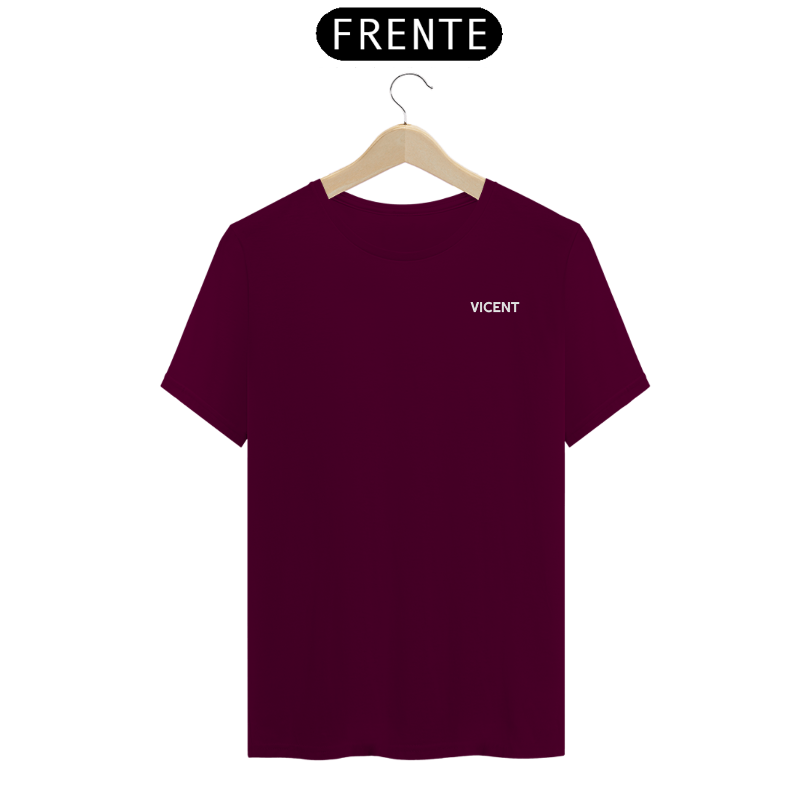 Nome do produto: Camiseta Vicent Classic - Vinho