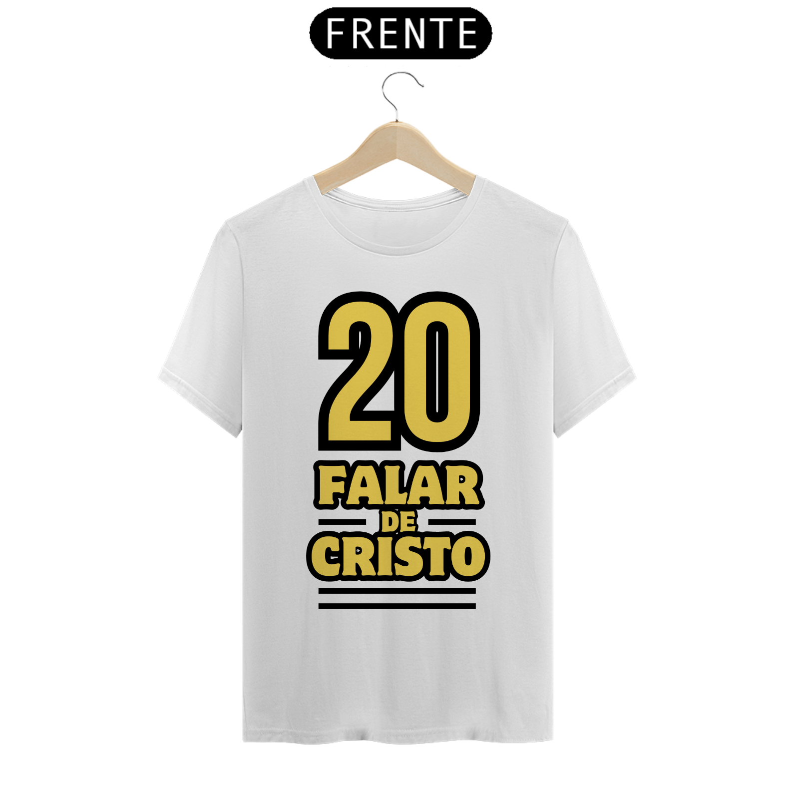 Nome do produto: T-Shirt Classic Cristã 20