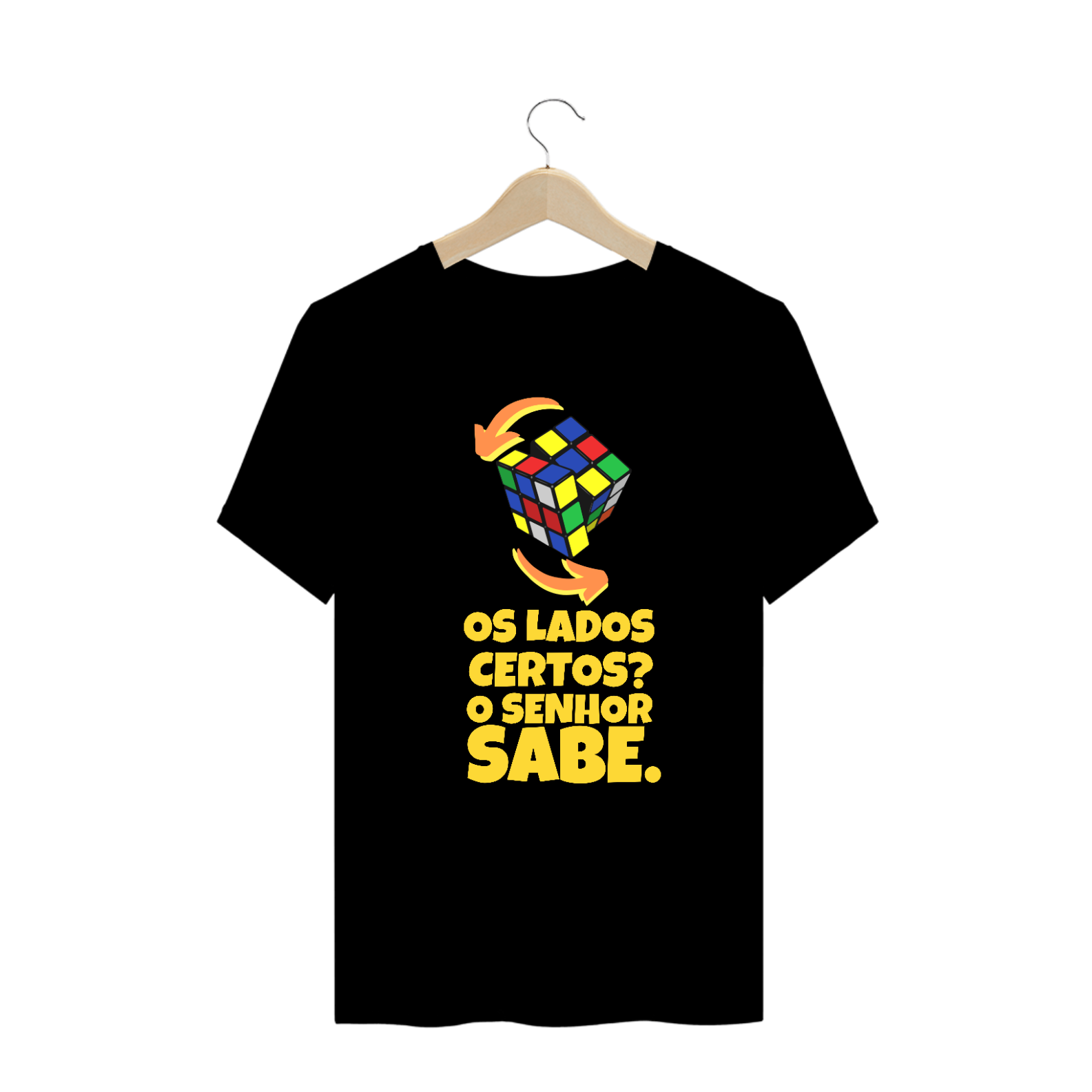 Nome do produto: T-Shirt Plus Size Conforto Gamer Cubo Mágico