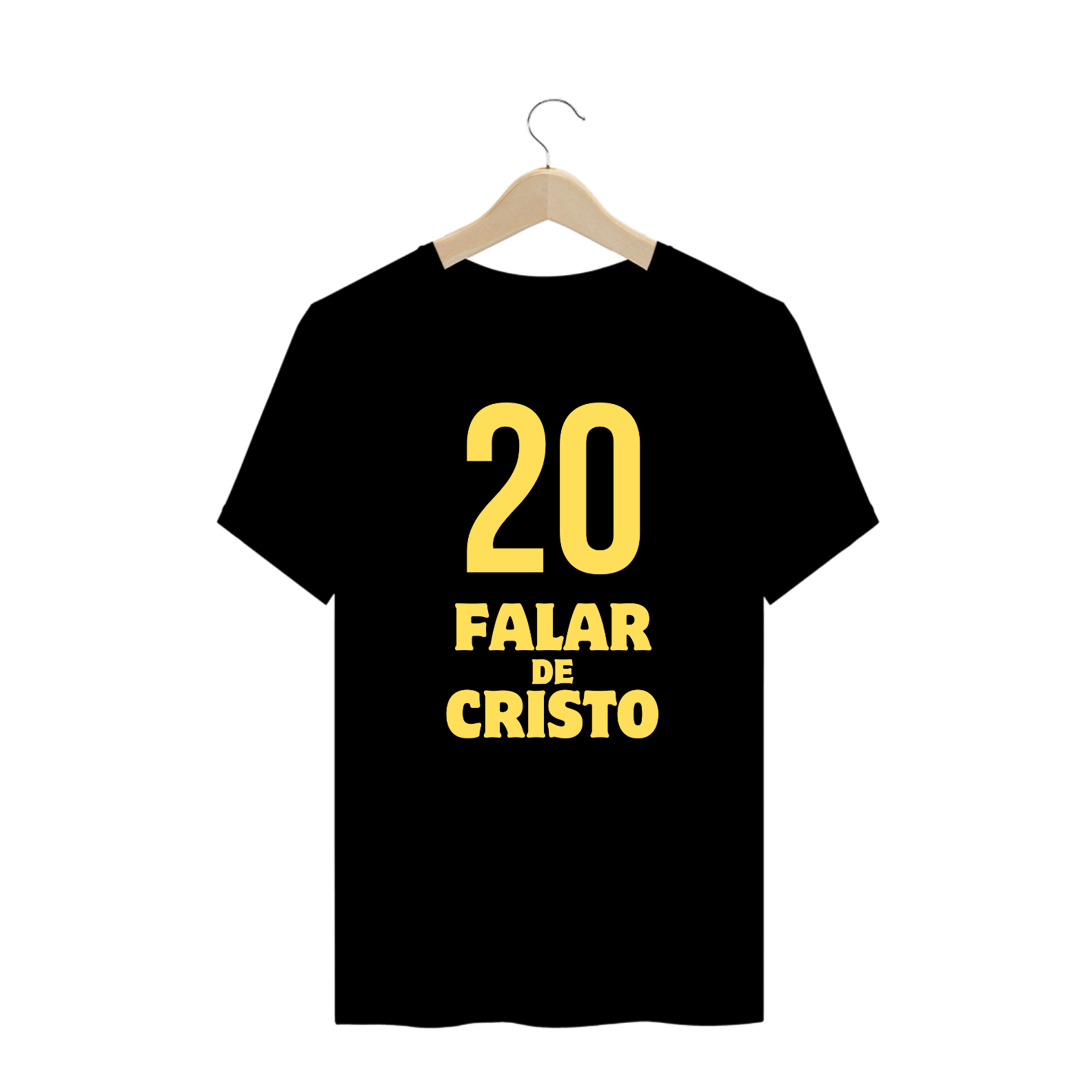 Nome do produto: T-Shirt Plus Size Cristã 20
