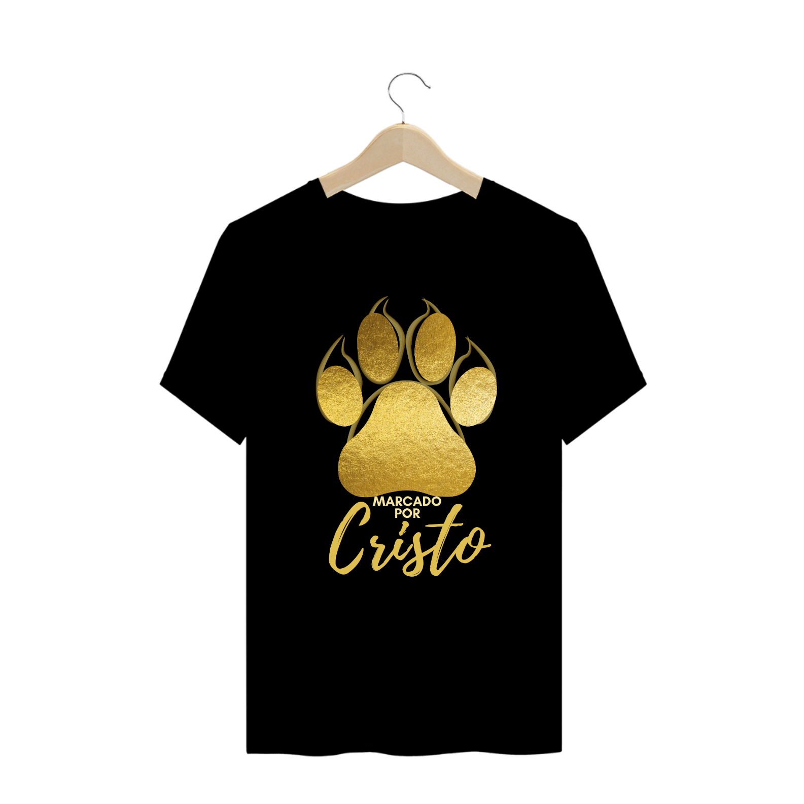 Nome do produto: T-Shirt Plus Size Cristã Marcado