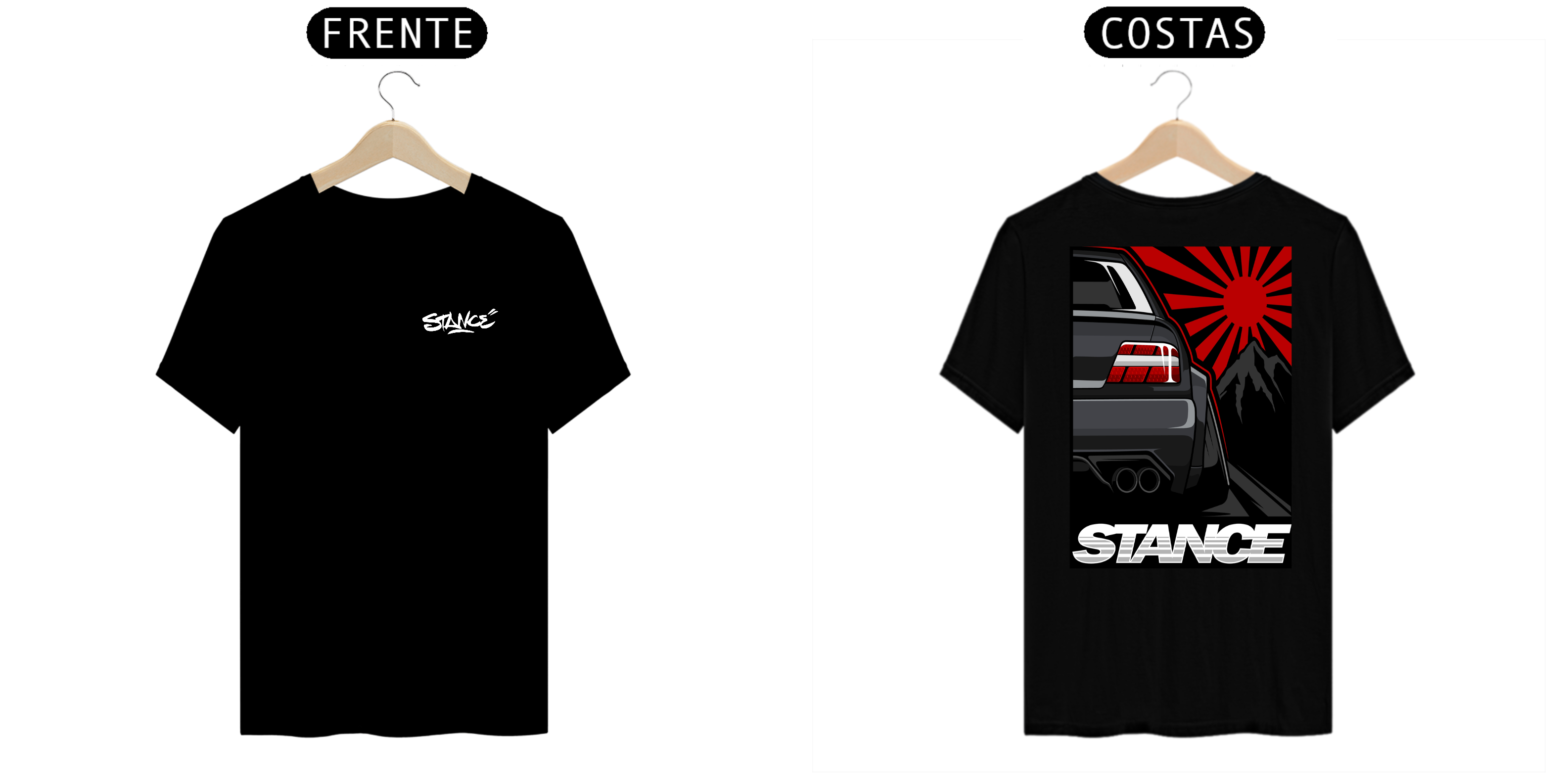 Nome do produto: Camiseta Stance Preta