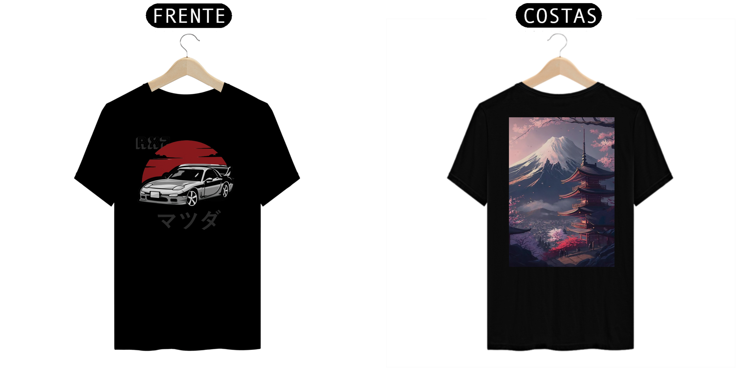 Nome do produto: Camiseta Mazda RX7 Sakura