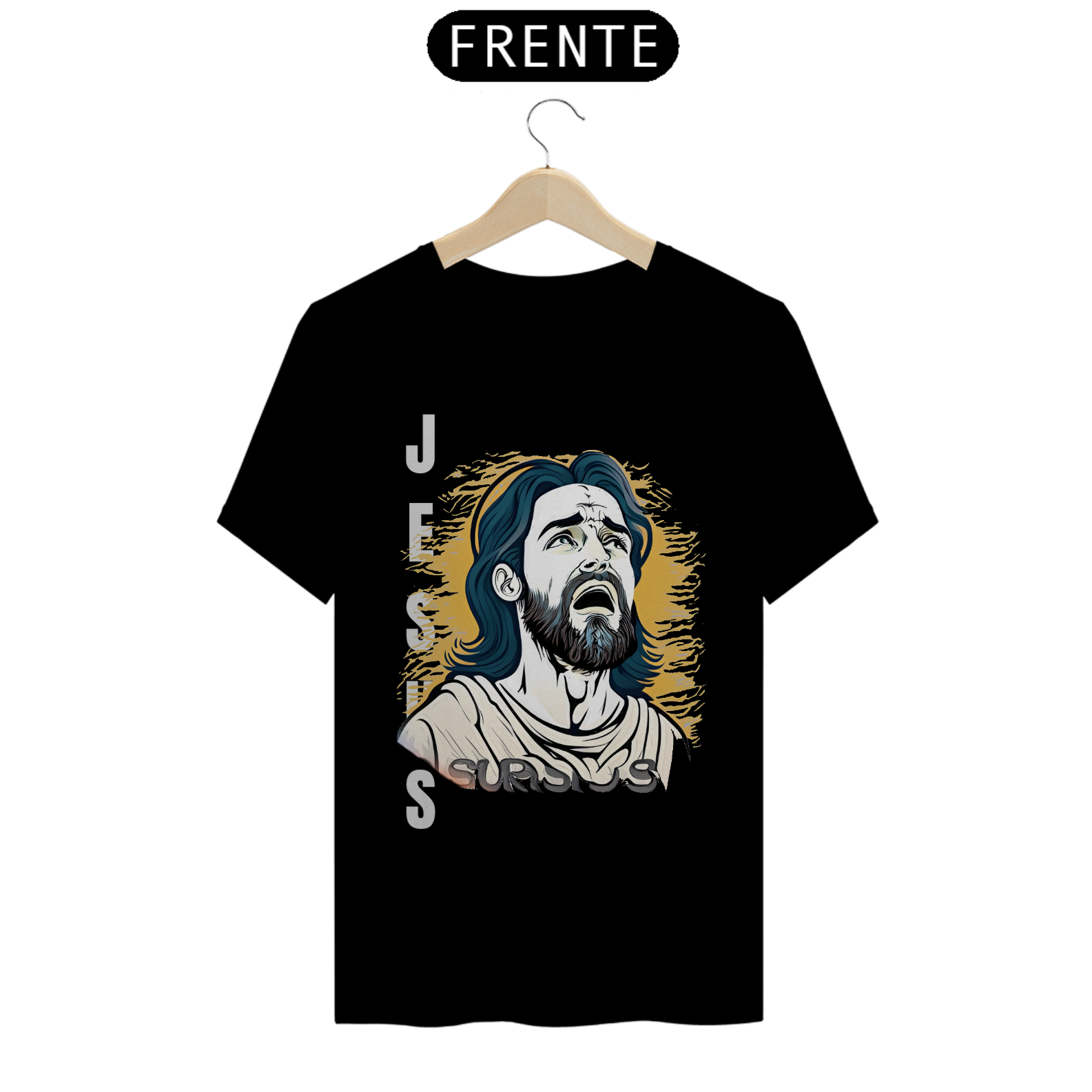 Nome do produto: T-shirt Quality Jesus 
