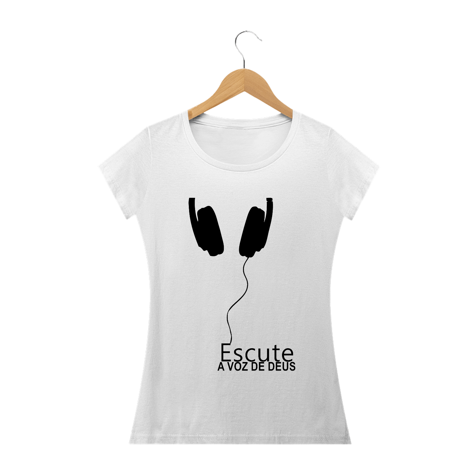 Nome do produto: Camisa Feminina Escute a Voz - Várias Cores