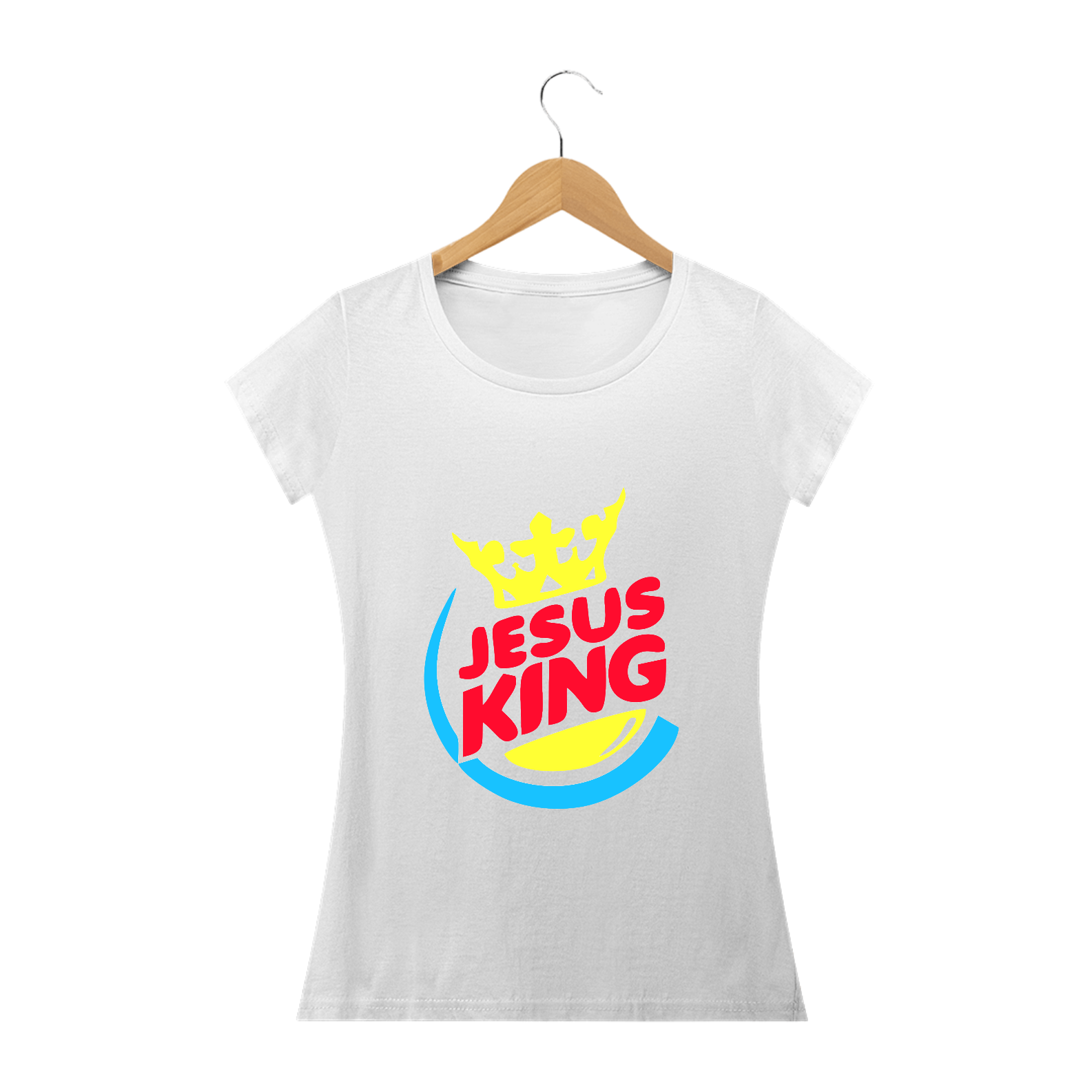 Nome do produto: Camisa Feminina Jesus King - Várias Cores